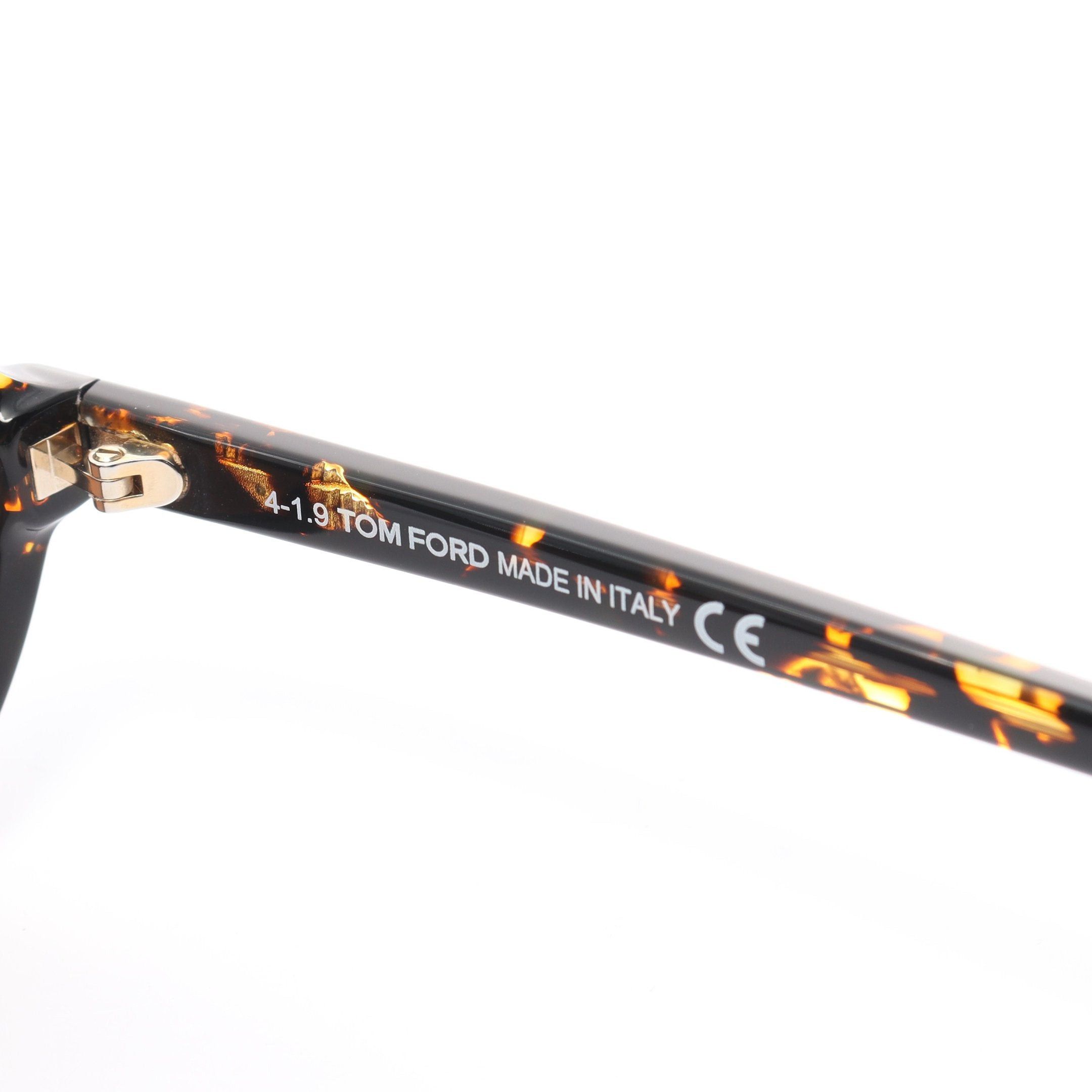 Tom Ford Tom Ford Sunglasses Dark Brown Tortoiseshell Pattern Size ONE SIZE - 4 Thumbnail