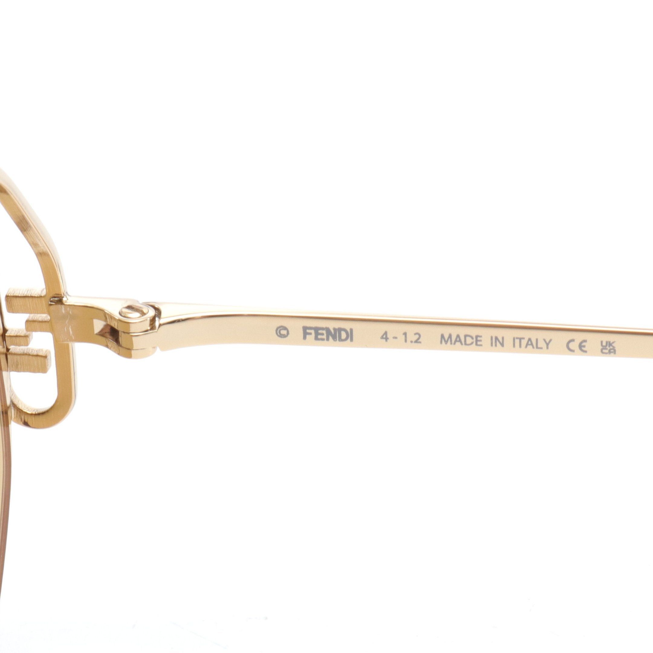 Fendi Fendi Sunglasses Gp Gold Size ONE SIZE - 4 Thumbnail