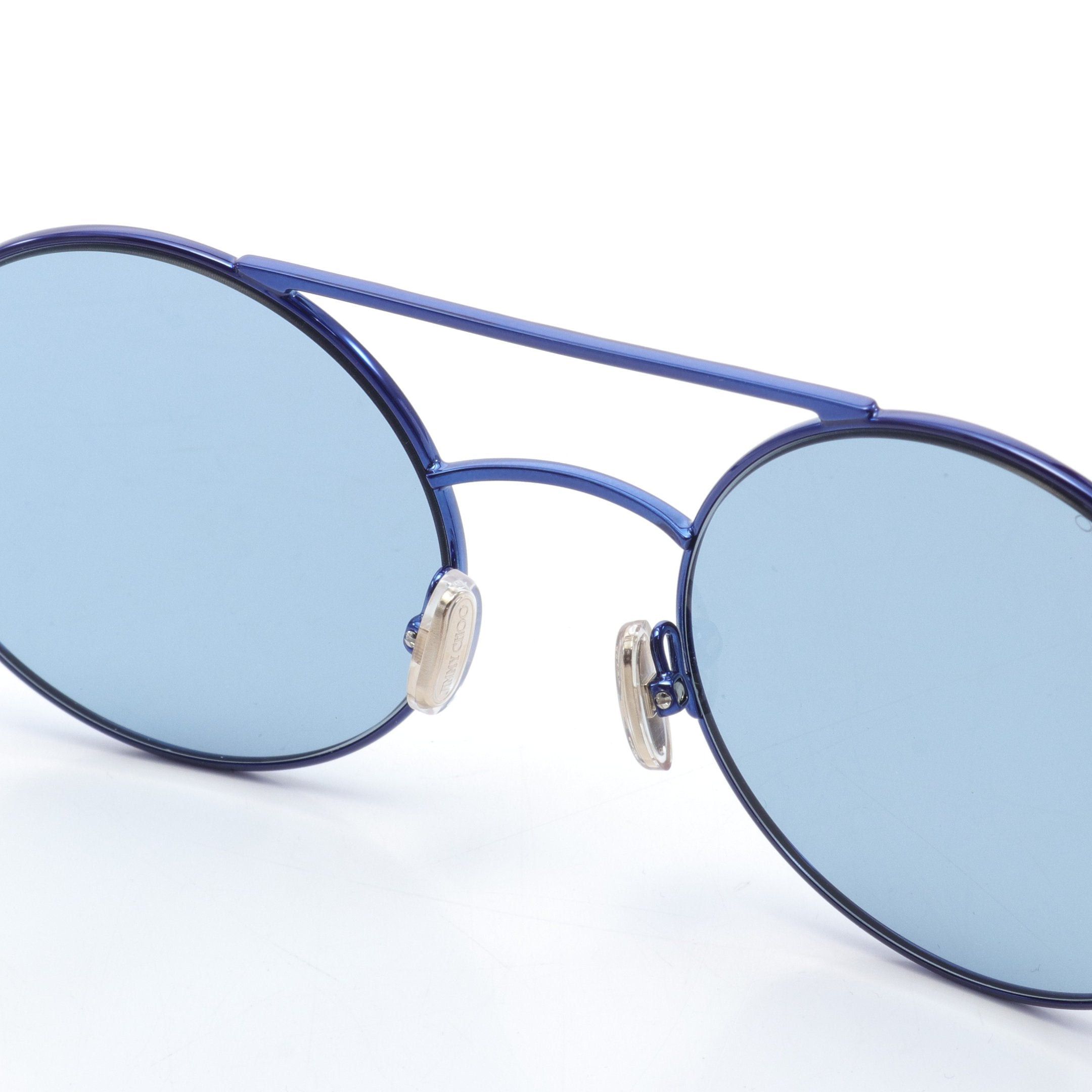 Jimmy Choo Jimmy Choo Sunglasses Blue Clear Size ONE SIZE - 6 Thumbnail