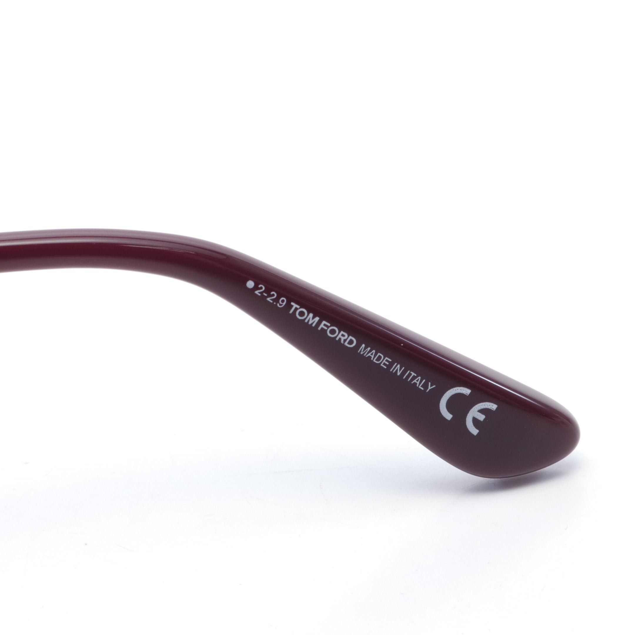 Tom Ford Tom Ford Lilliana Sunglasses Gp Gold Bordeaux Size ONE SIZE - 4 Thumbnail