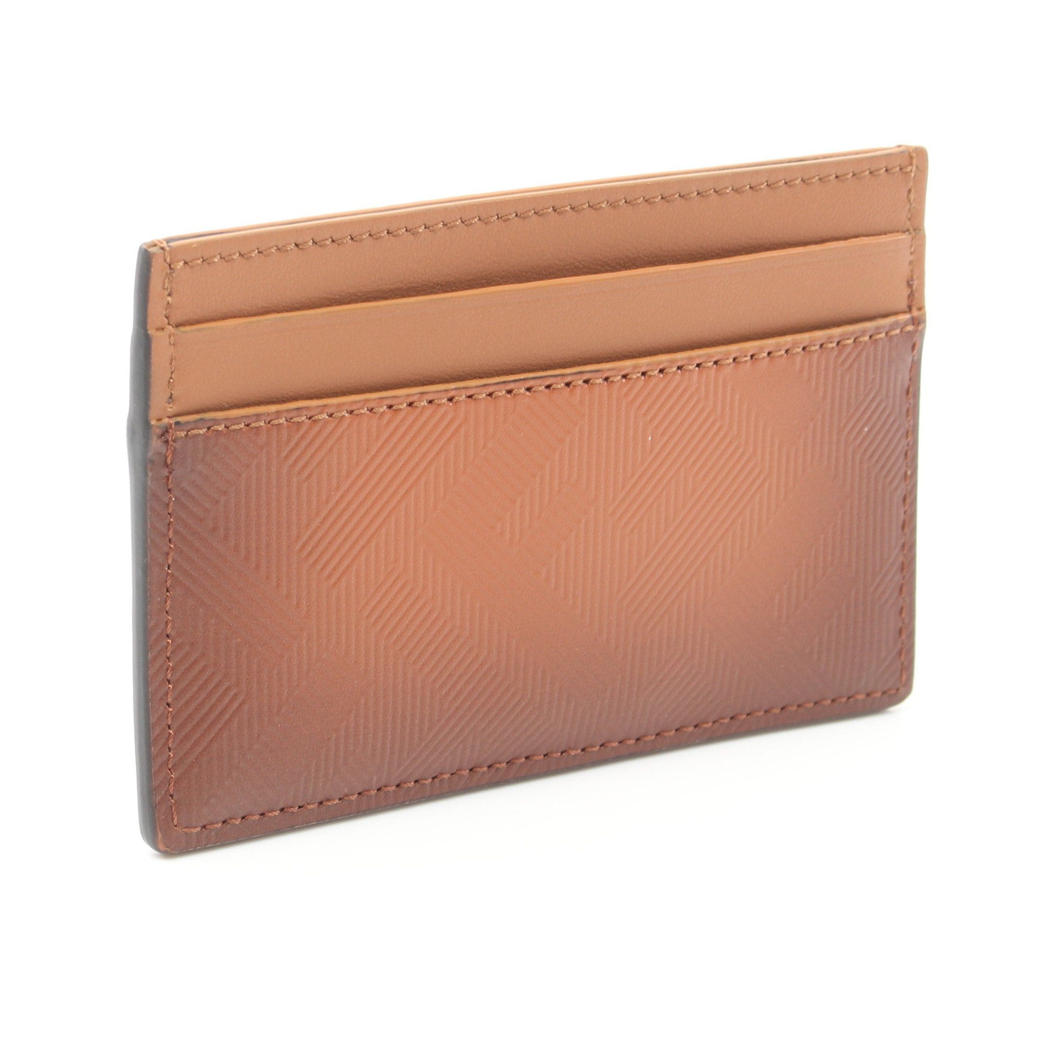 Fendi Fendi Card Case Leather Brown Size ONE SIZE - 2 Thumbnail