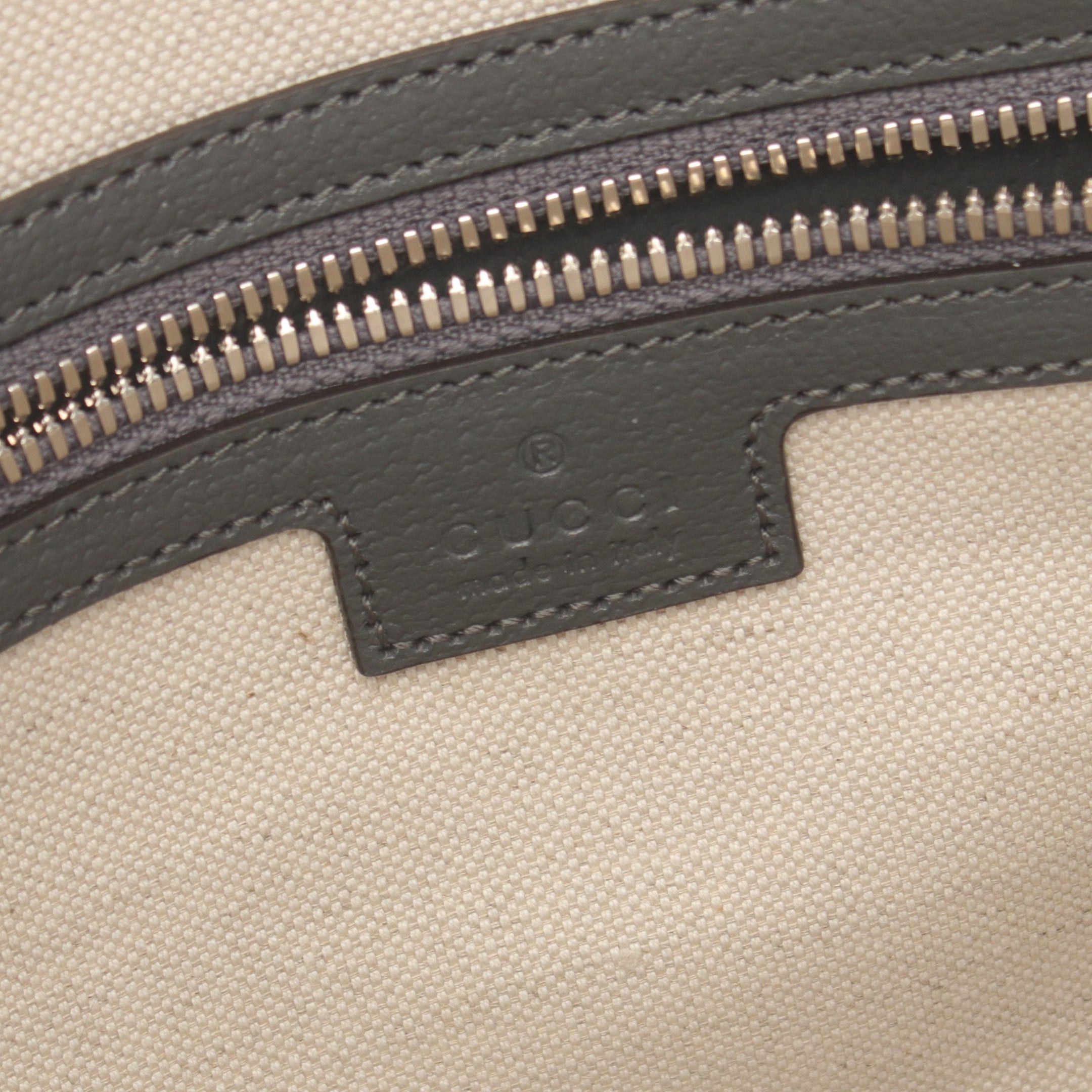 Gucci Gucci Ophidia Gg Supreme Medium Briefcase Leather Gray Size ONE SIZE - 4 Thumbnail