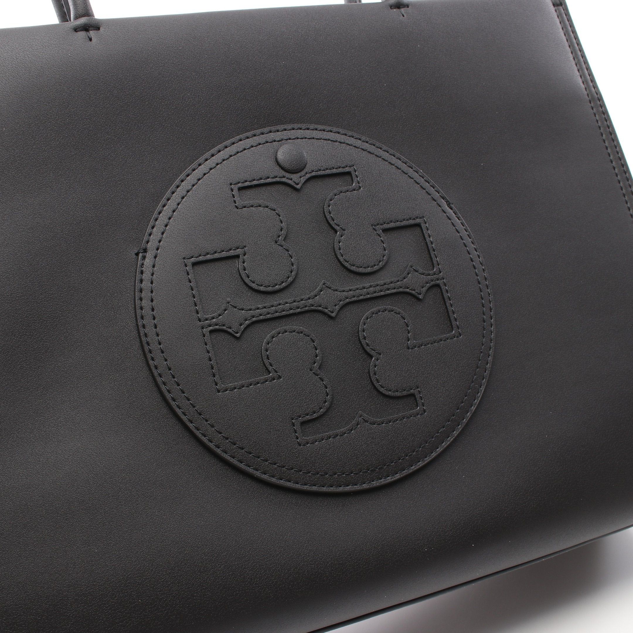 Tory Burch Tory Burch Ella Shoulder Bag Tote Fake Leather Black Size ONE SIZE - 5 Thumbnail