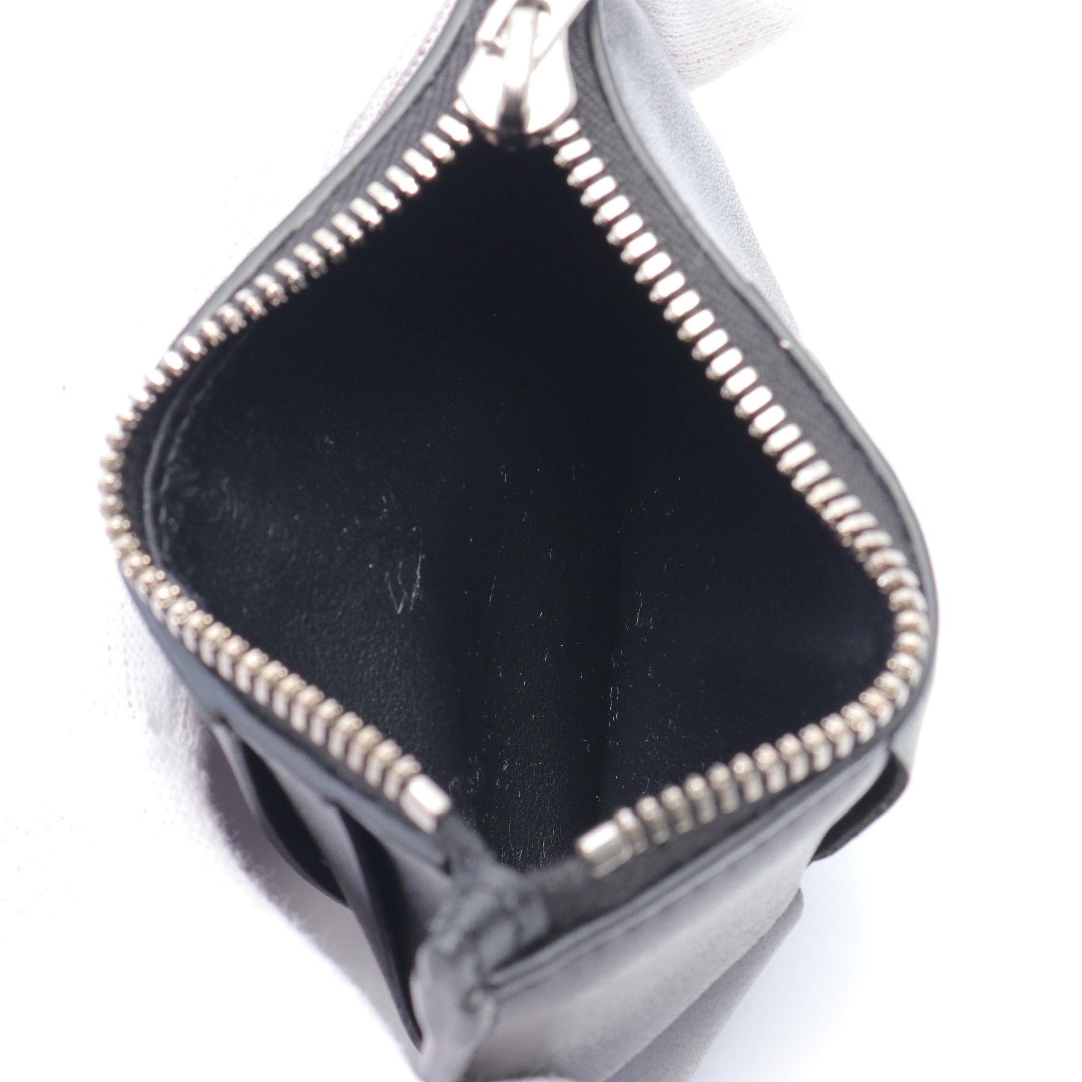 Bottega Veneta Bottega Veneta Cassette Fastener Card Case Leather Black Size ONE SIZE - 3 Thumbnail