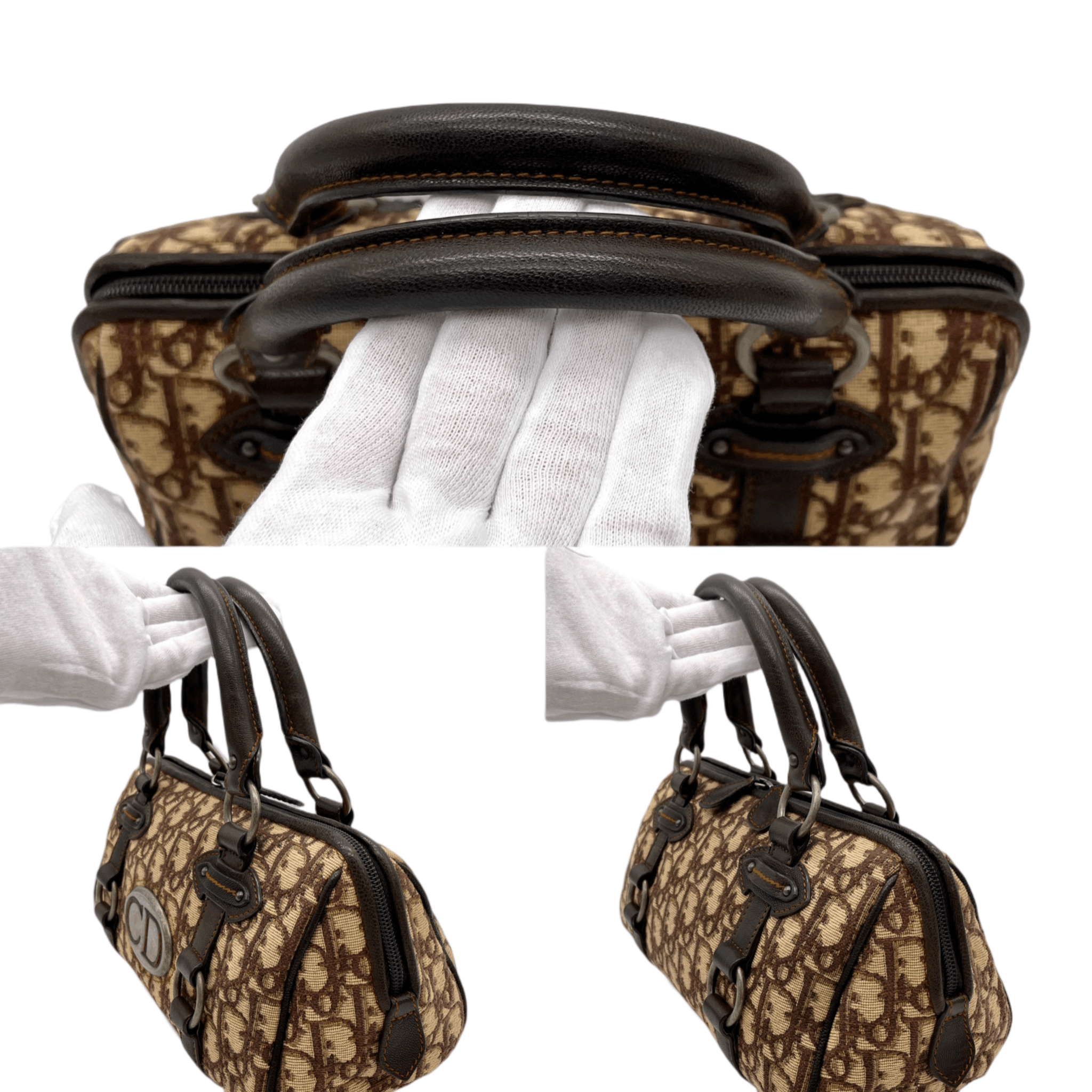 Dior Christian Dior Trotter Cd Logo Boston Handbag Size ONE SIZE - 10 Thumbnail