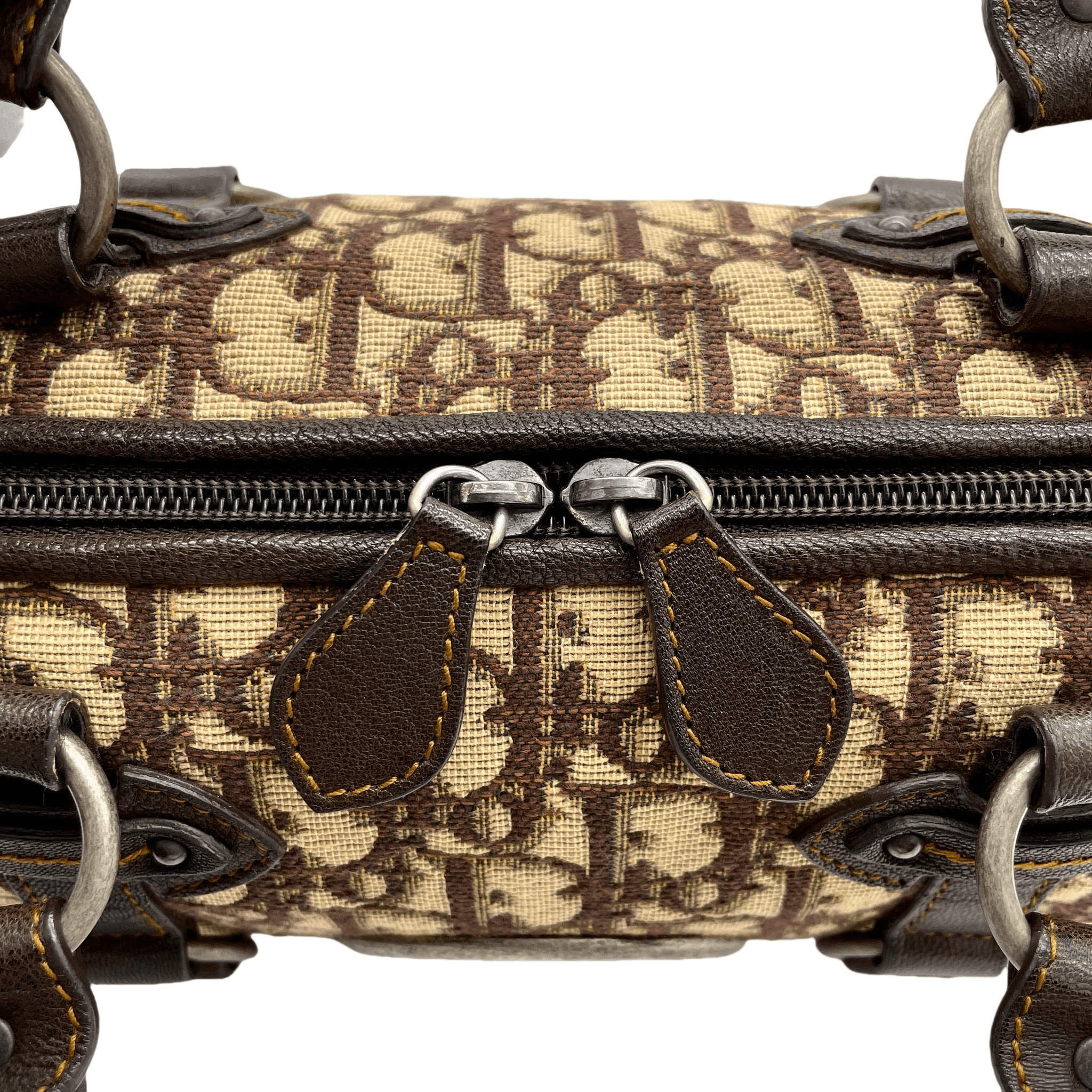 Dior Christian Dior Trotter Cd Logo Boston Handbag Size ONE SIZE - 7 Thumbnail