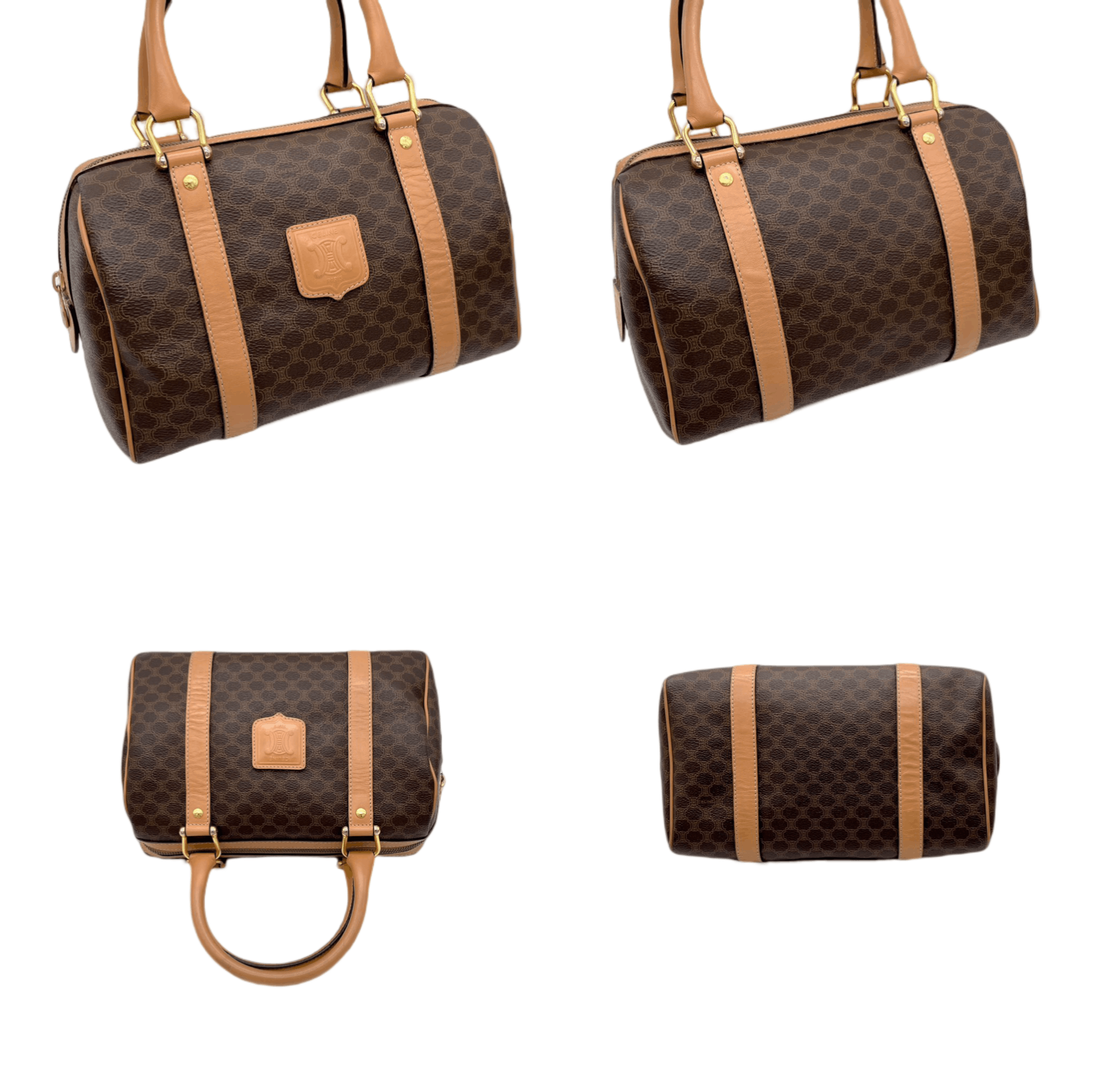 Celine Celine Macadam Boston Handbag Pm Size ONE SIZE - 8 Thumbnail