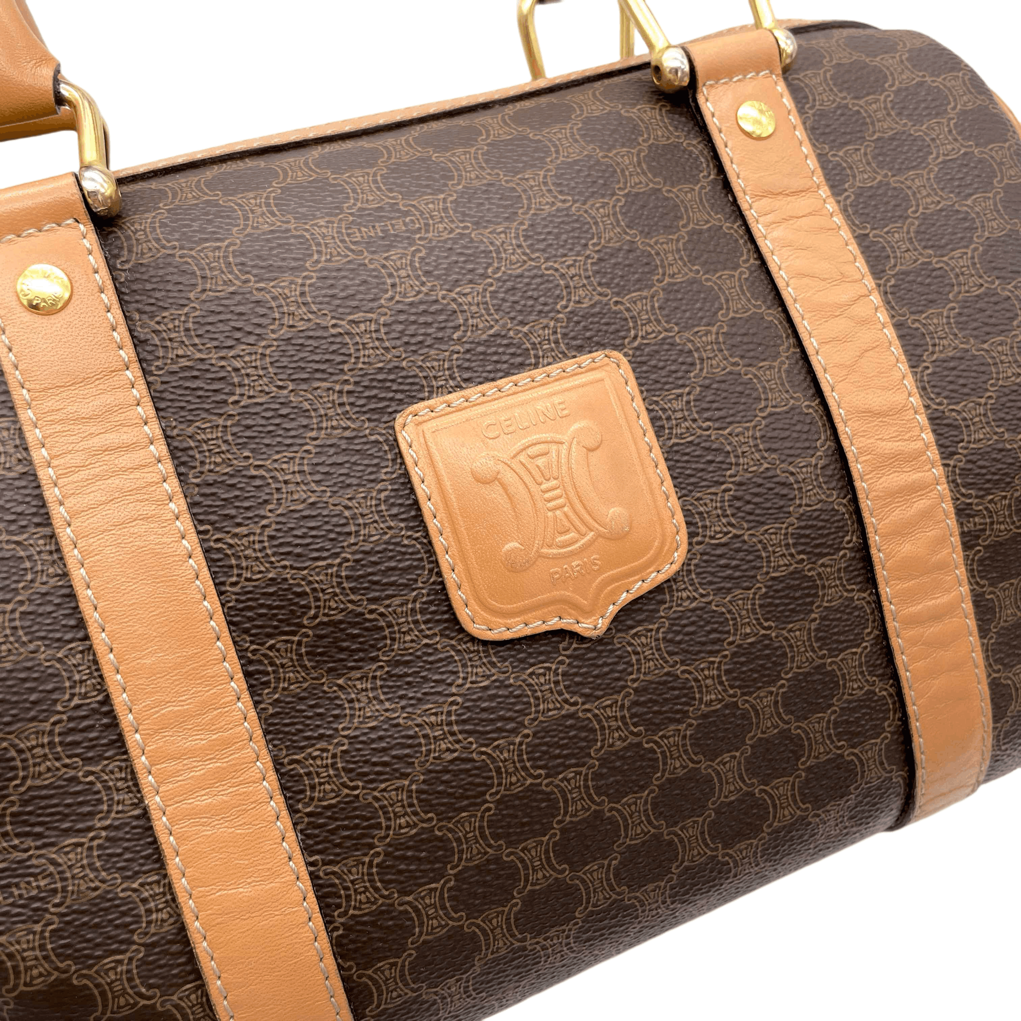 Celine Celine Macadam Boston Handbag Pm Size ONE SIZE - 5 Thumbnail