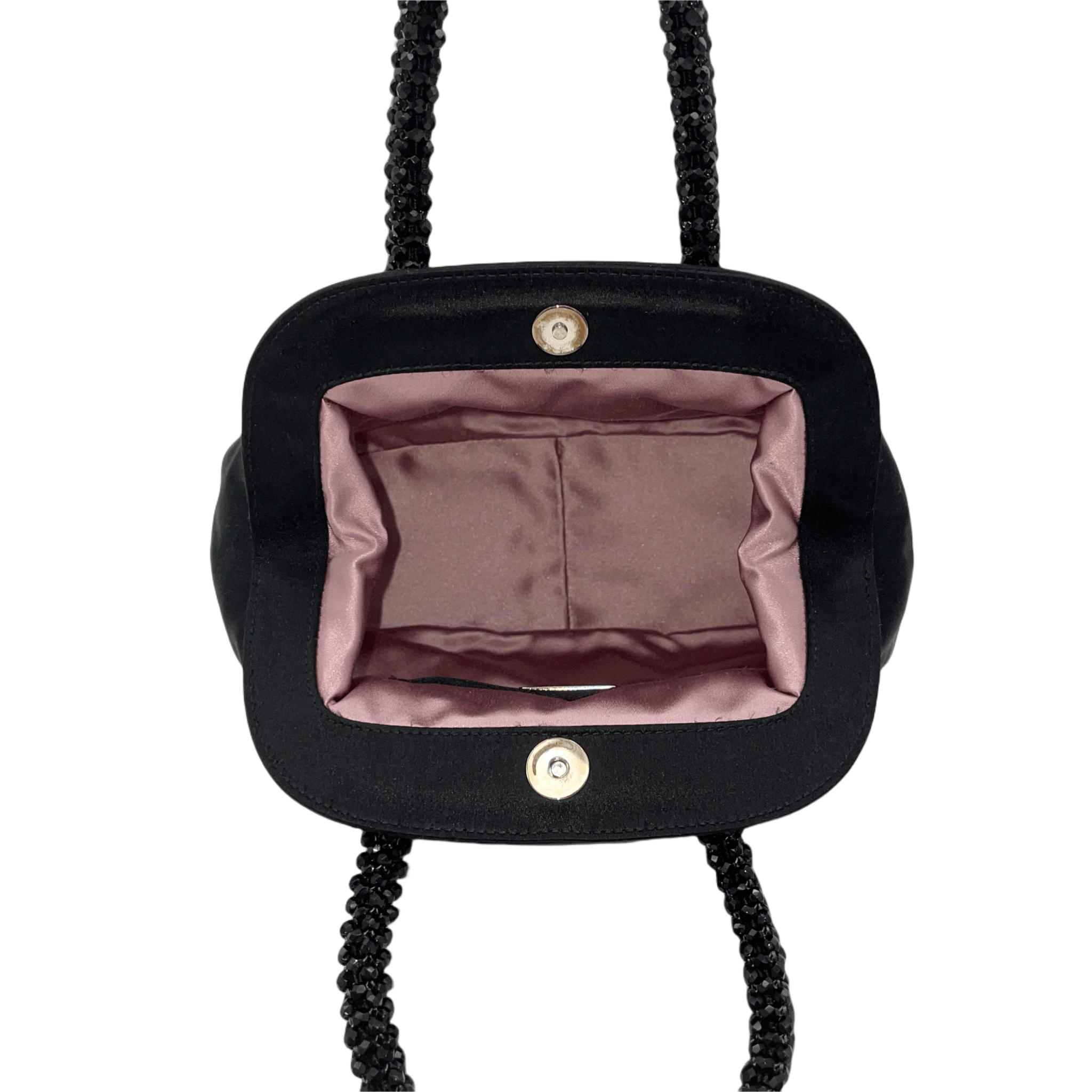 Prada Prada Triangle Logo Bead Embroidered Handbag Size ONE SIZE - 12 Thumbnail