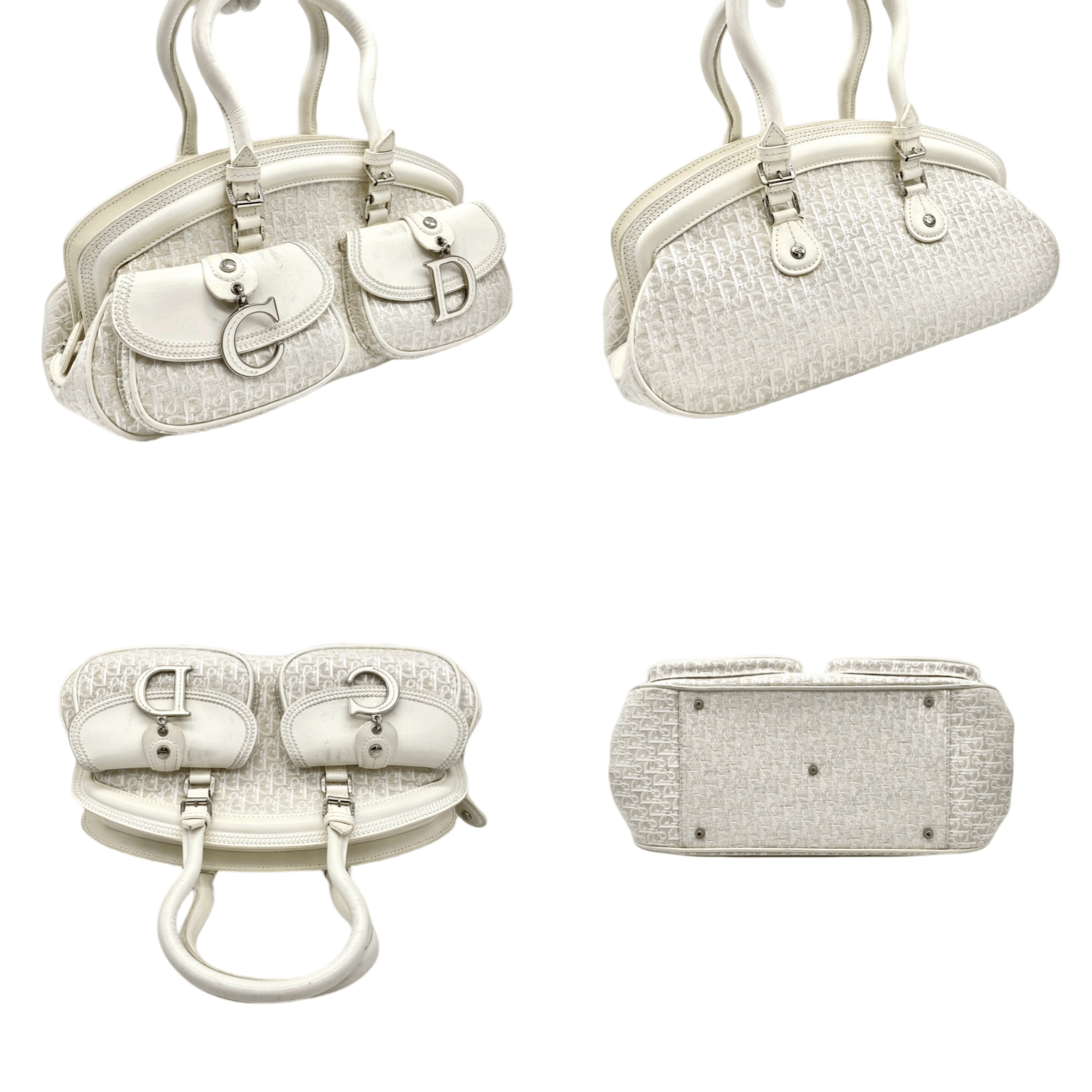 Dior Christian Dior Trotter Cd Detective Satchel Handbag/2005Ss Size ONE SIZE - 7 Thumbnail