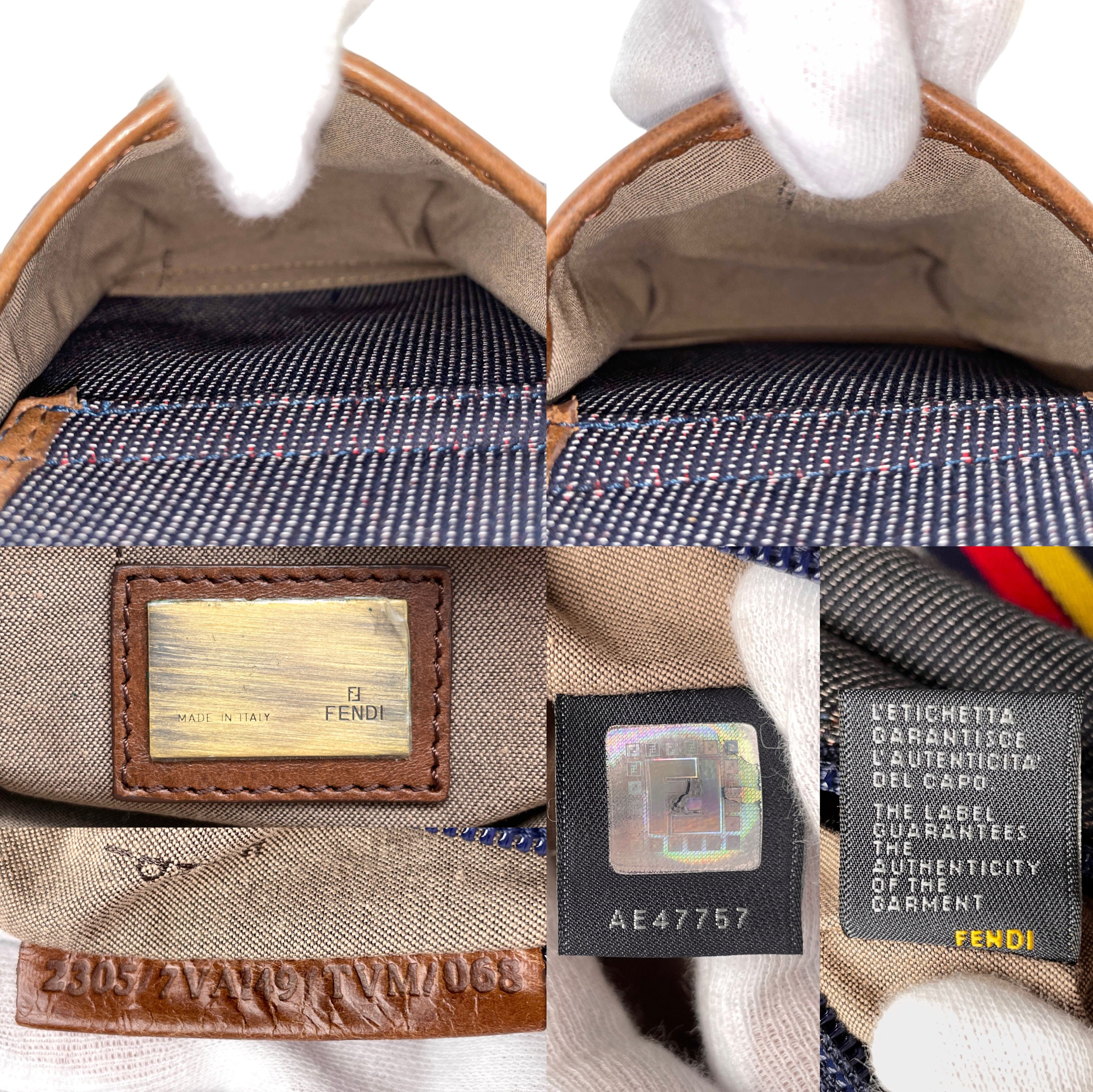 Fendi Fendi Ff Denim Waist Bag Size ONE SIZE - 15 Thumbnail