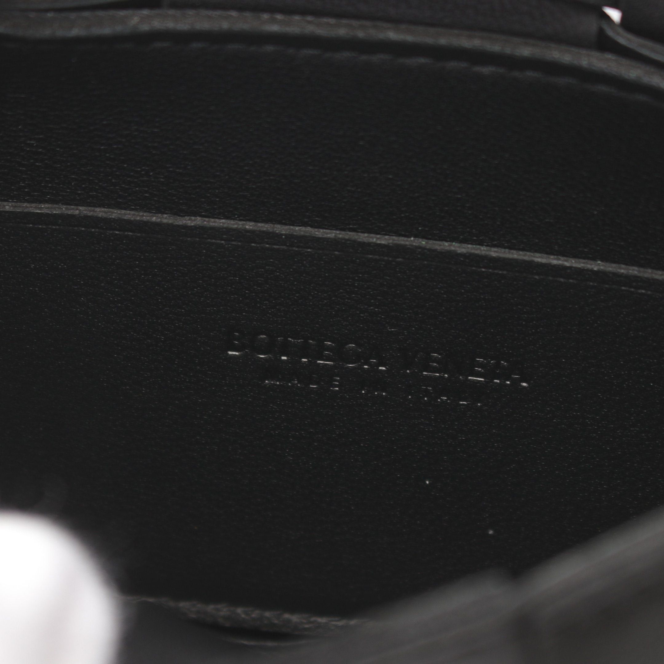 Bottega Veneta Bottega Veneta Candy Cassette Mini Bag Shoulder Leather Black Size ONE SIZE - 4 Thumbnail