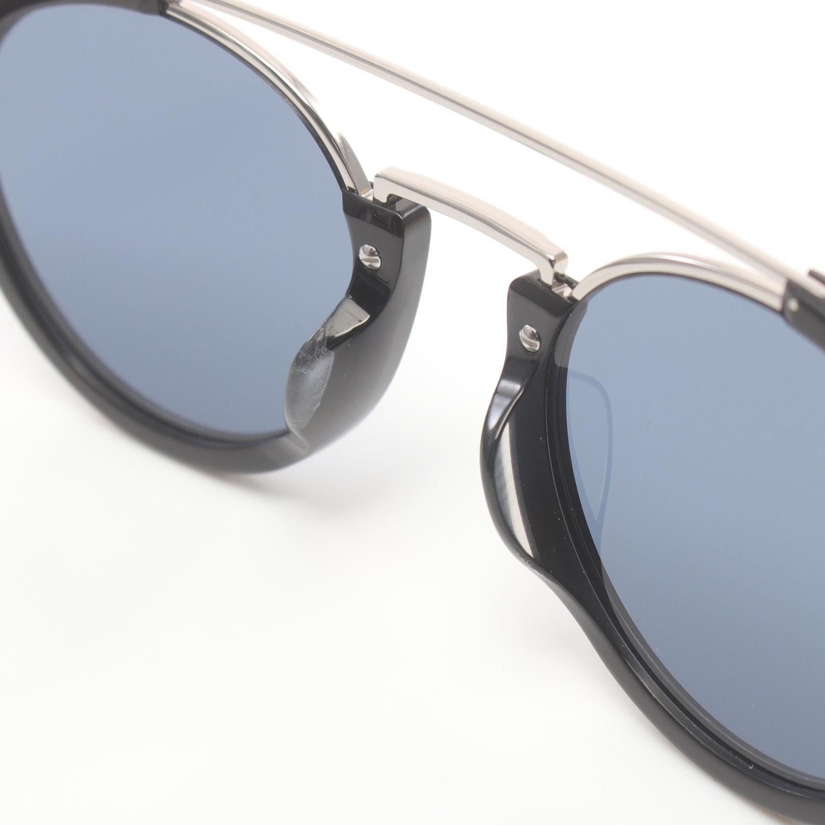 Fendi Fendi Diagonal Sunglasses Others Black Silver Size ONE SIZE - 6 Thumbnail