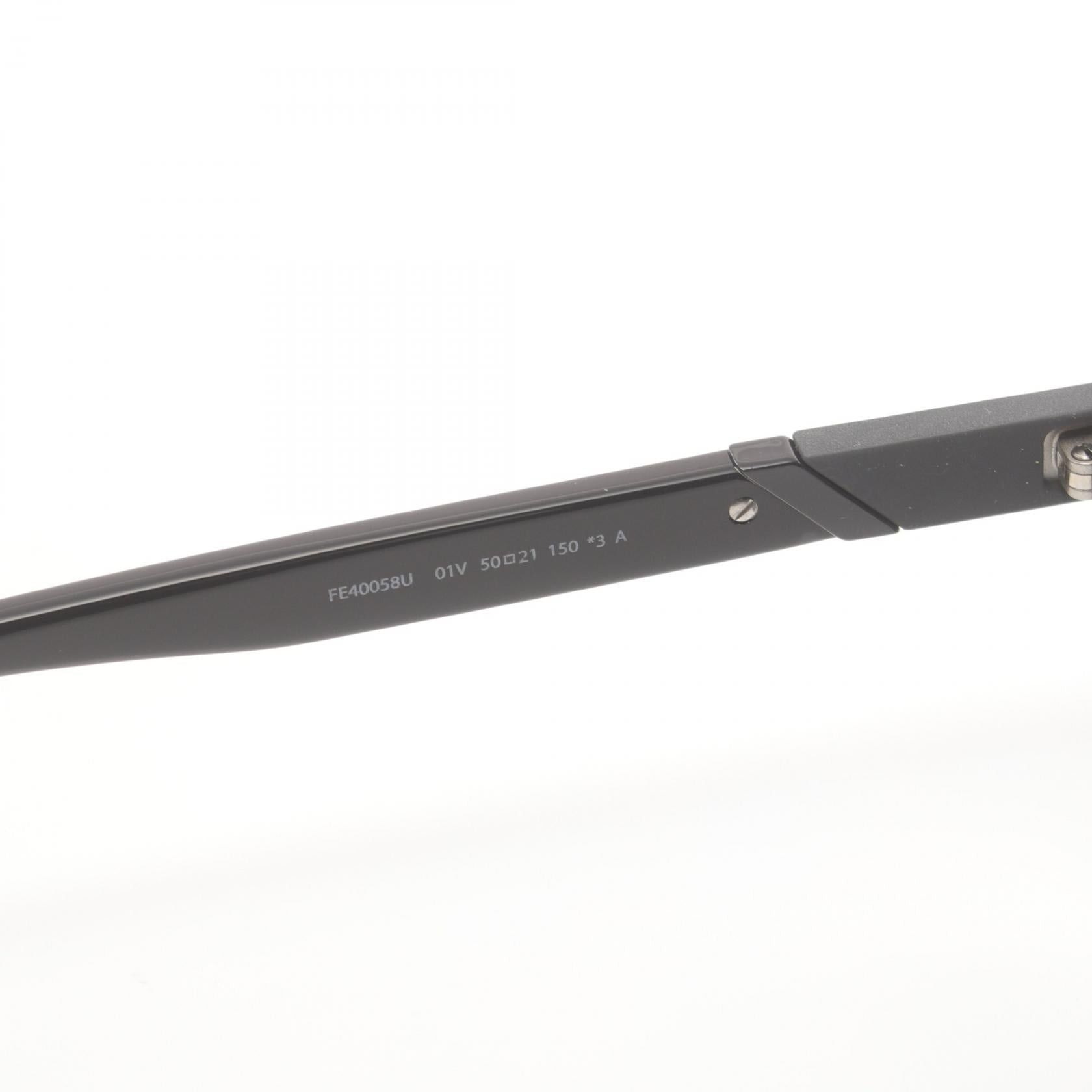 Fendi Fendi Diagonal Sunglasses Others Black Silver Size ONE SIZE - 5 Thumbnail