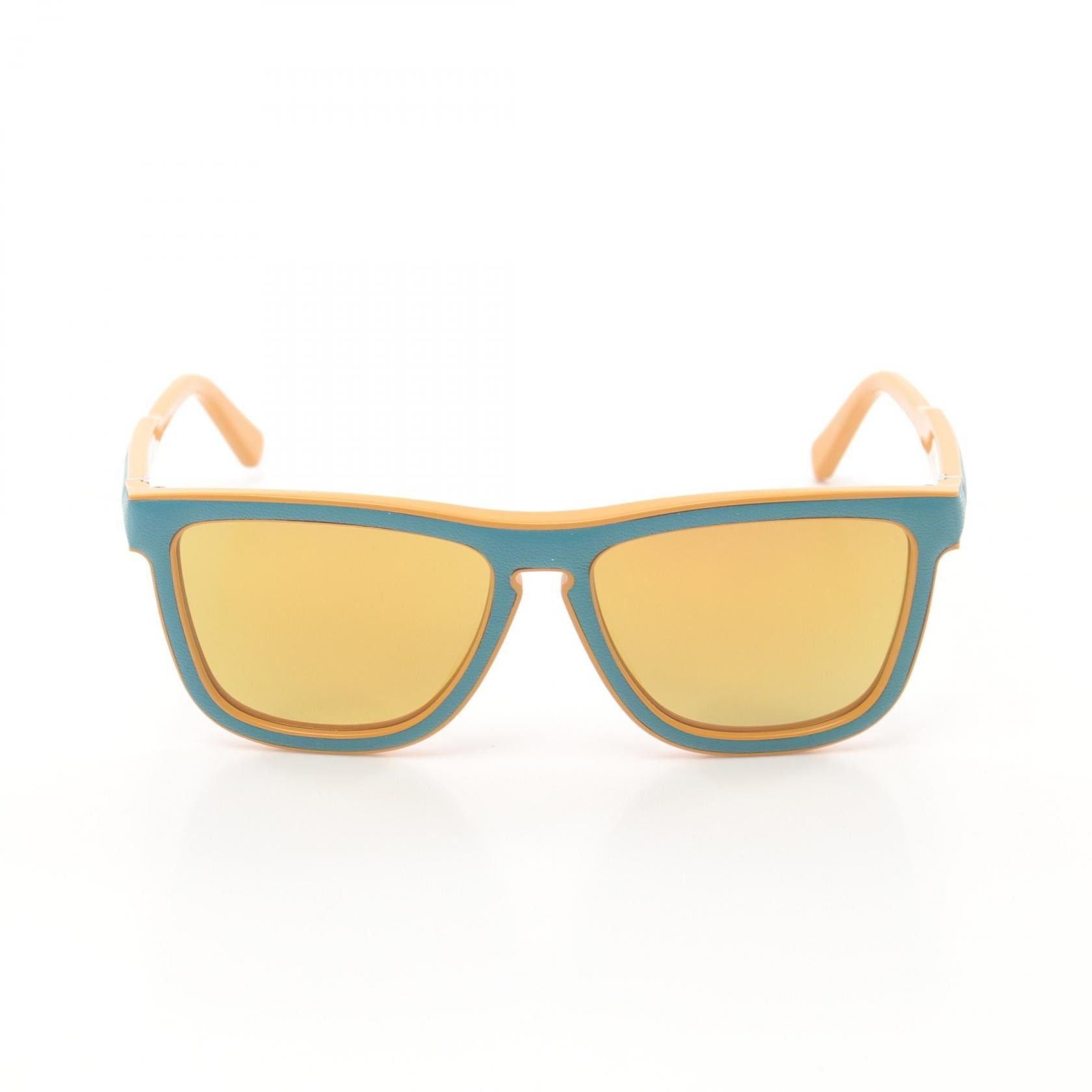 Loewe Loewe Sunglasses Leather Green Yellow Size ONE SIZE - 2 Thumbnail