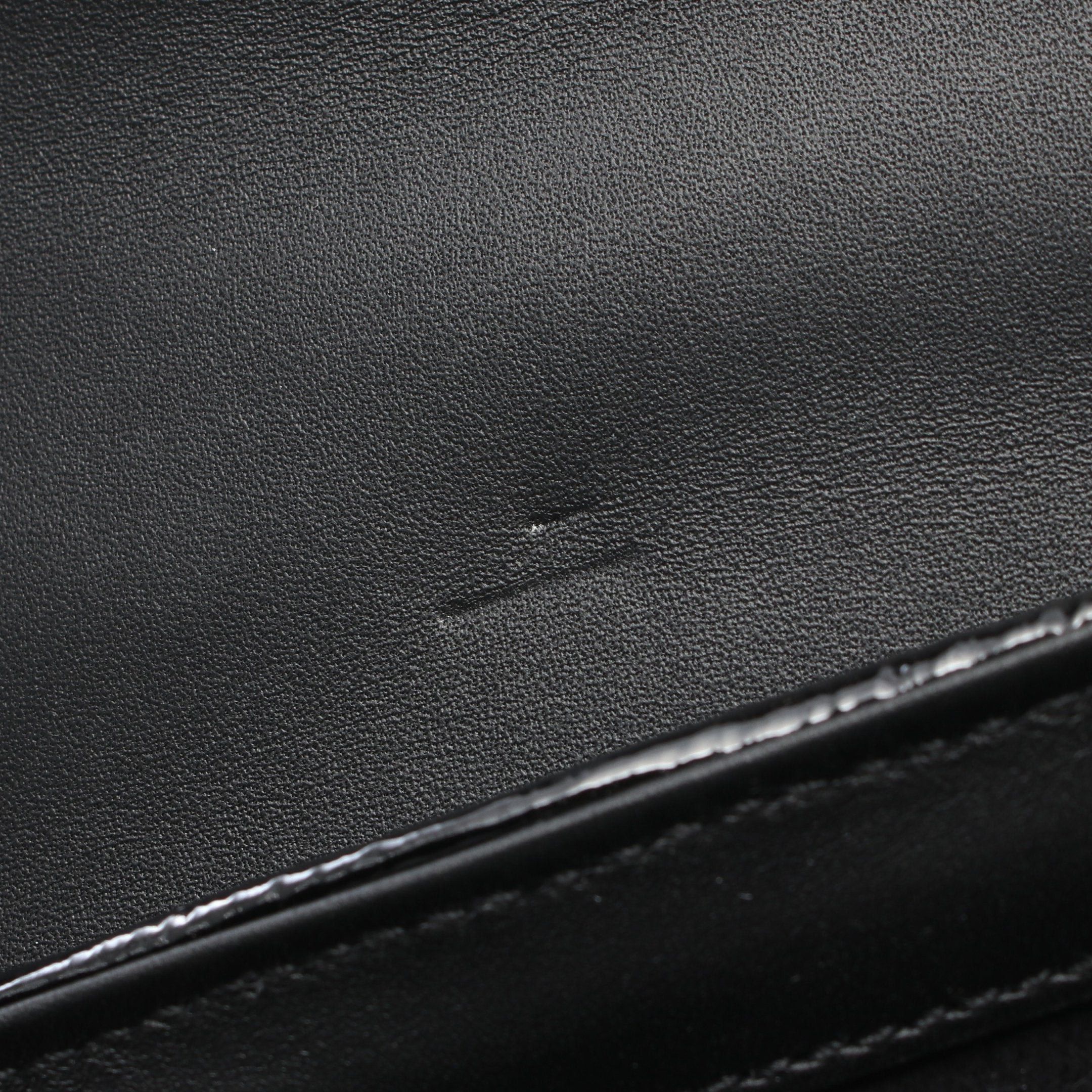 Gucci Gucci Gg Marmont Super Mini Bag Chain Shoulder Leather Black Size ONE SIZE - 5 Thumbnail