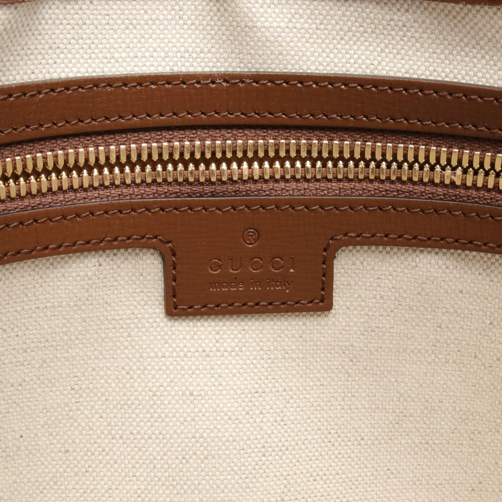 Gucci Gucci Interlocking G Gg Supreme Messenger Bag Shoulder Coated Canvas Leather Beige Brown Size ONE SIZE - 4 Thumbnail