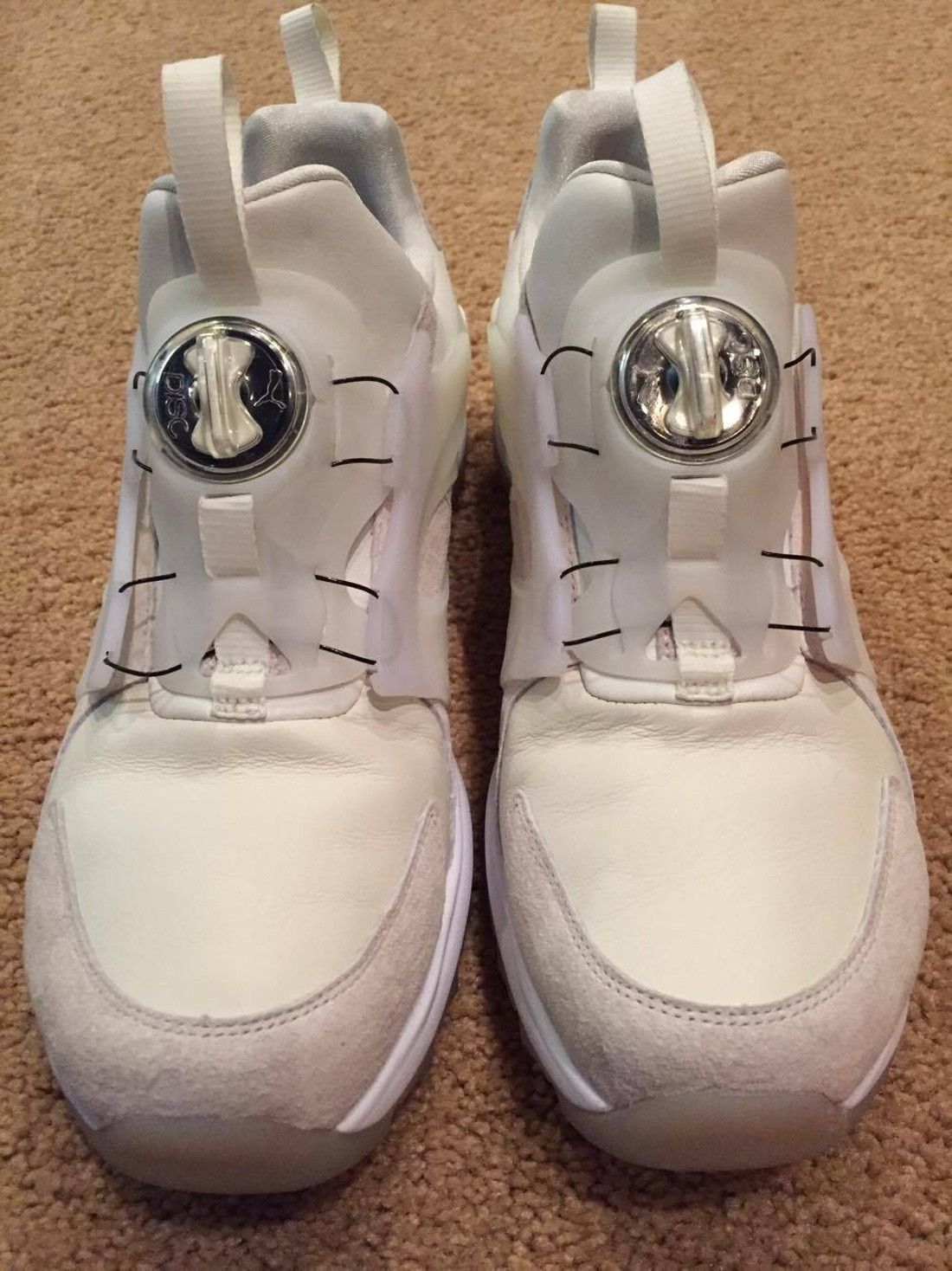Puma Puma Disc Swift Tech Triple White Marshmallow Grailed