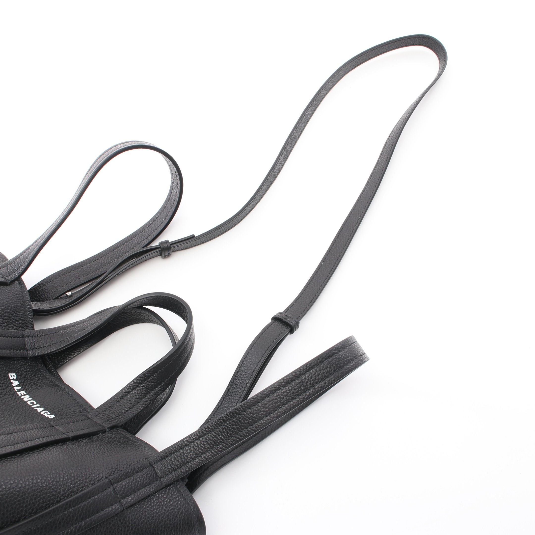 Balenciaga Balenciaga Everyday Xs North South Handbag Leather Black Size ONE SIZE - 5 Thumbnail