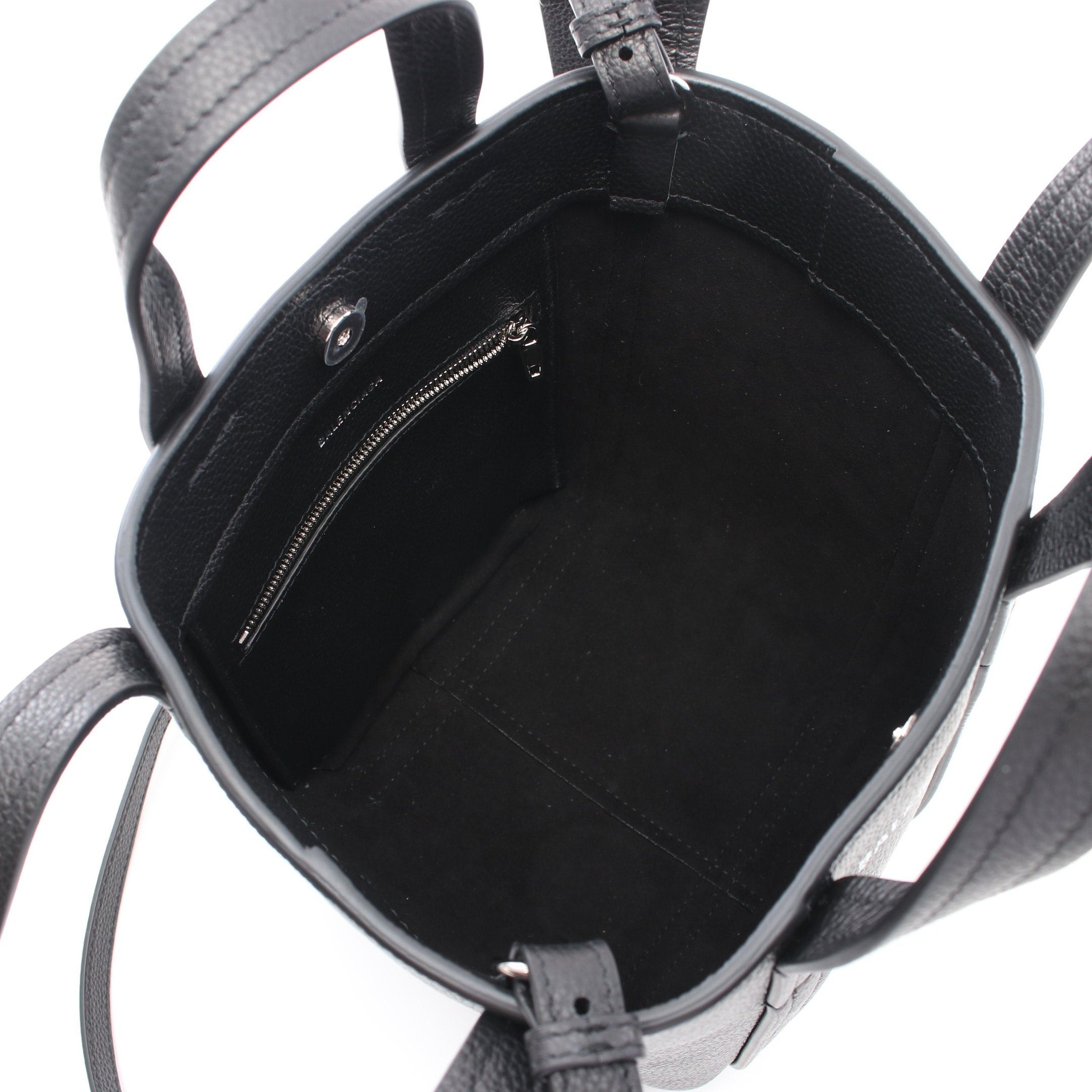 Balenciaga Balenciaga Everyday Xs North South Handbag Leather Black Size ONE SIZE - 3 Thumbnail