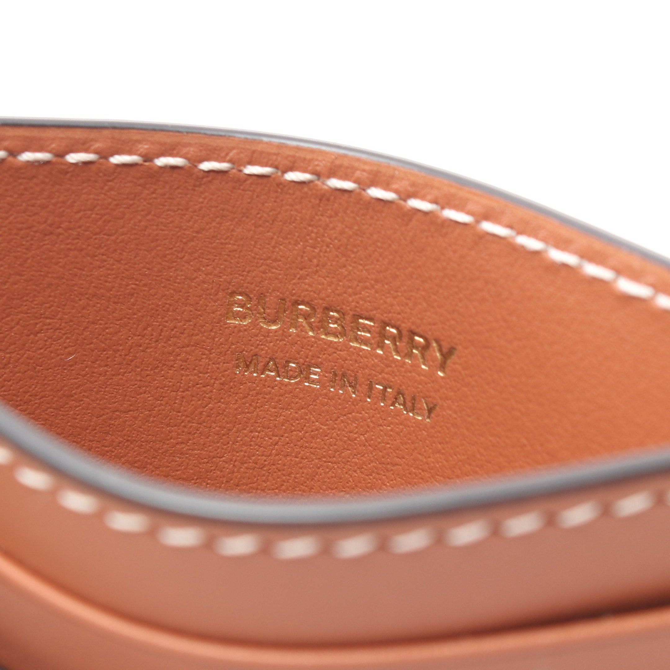 Burberry Burberry Check Card Case Leather Beige Multicolor Size ONE SIZE - 4 Thumbnail