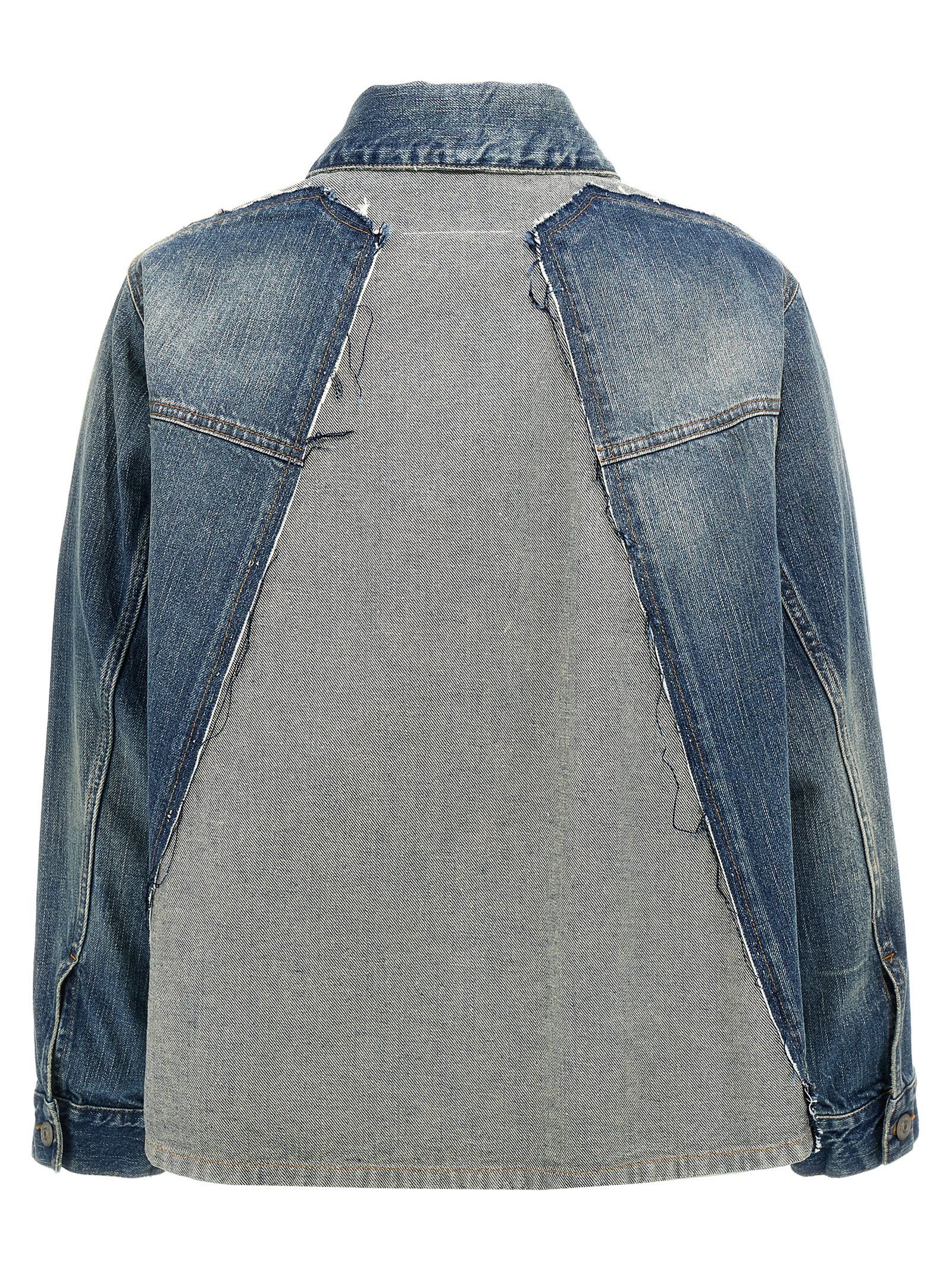 Maison Margiela Layered Denim Jacket Size S / US 4 / IT 40 - 2 Thumbnail