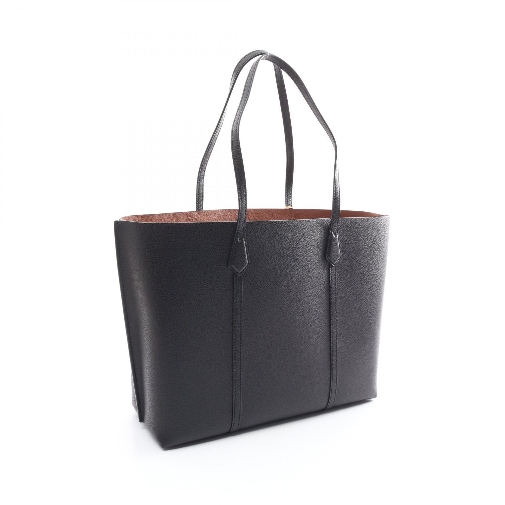 Tory Burch Tory Burch Perry Triple Compartment Handbag Tote Bag Leather Black Size ONE SIZE - 2 Thumbnail