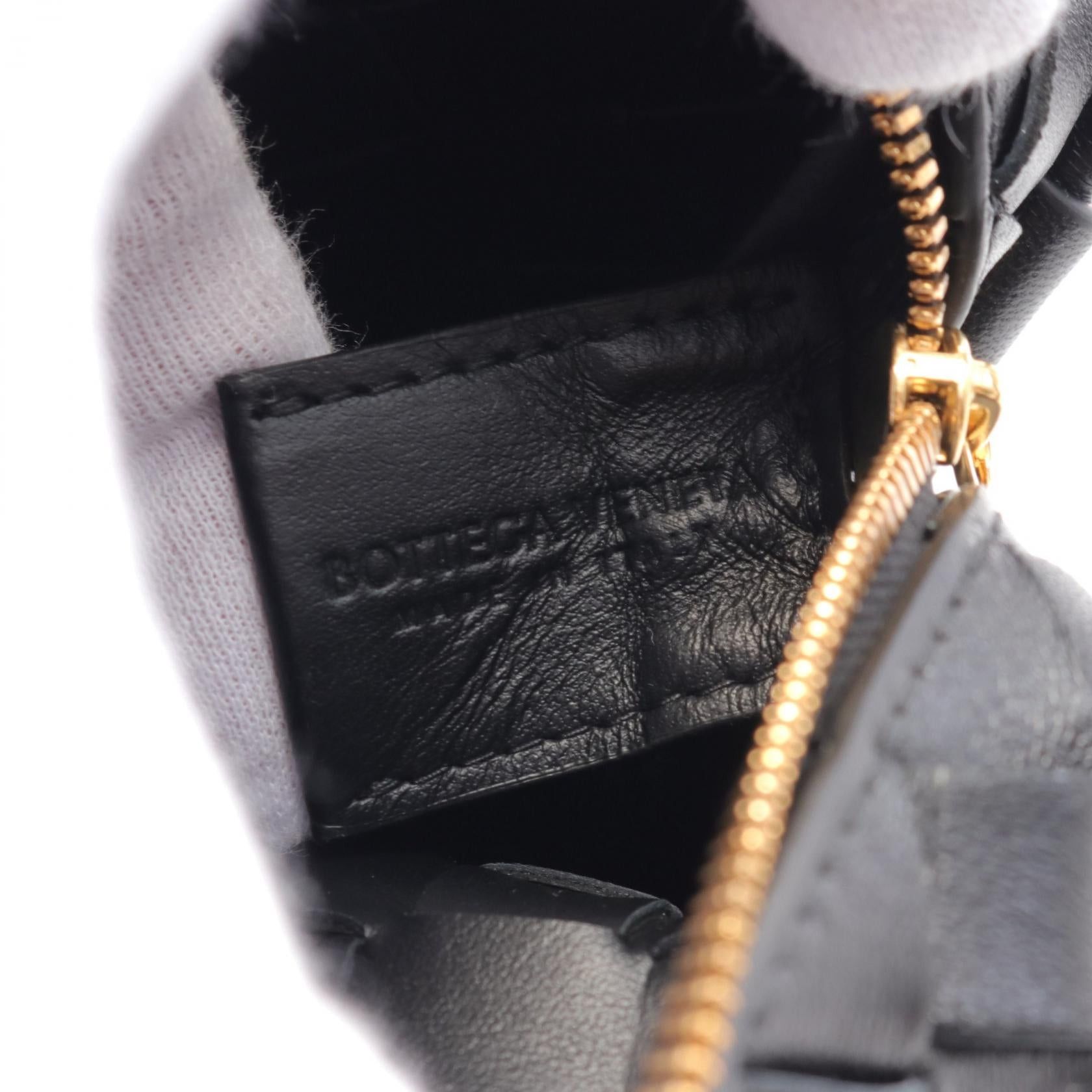 Bottega Veneta Bottega Veneta Intrecciato Mini Loop Camera Bag Shoulder Leather Black Size ONE SIZE - 4 Thumbnail