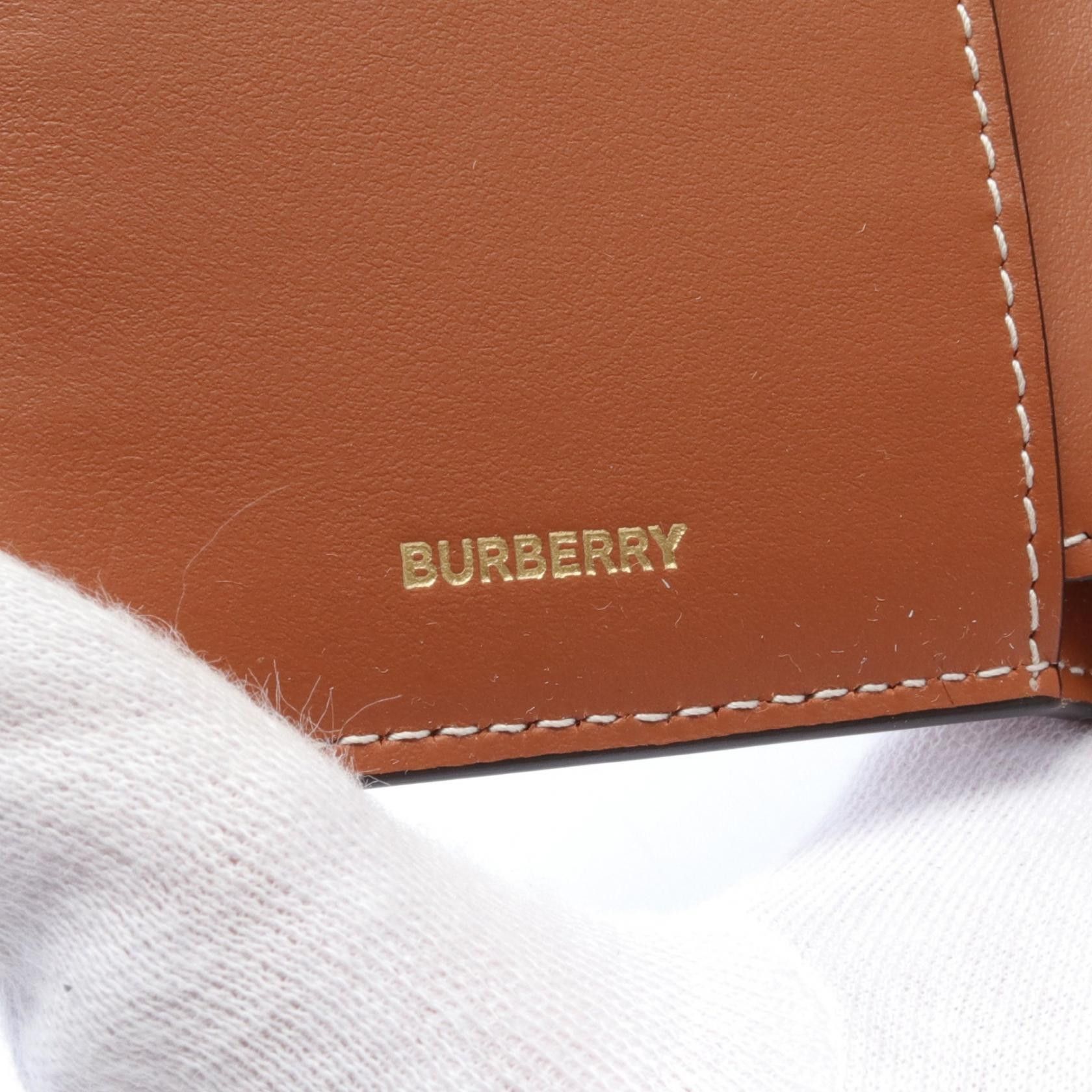 Burberry Burberry Bifold Bi-Fold Long Wallet Coated Canvas Beige Multicolor Size ONE SIZE - 4 Thumbnail