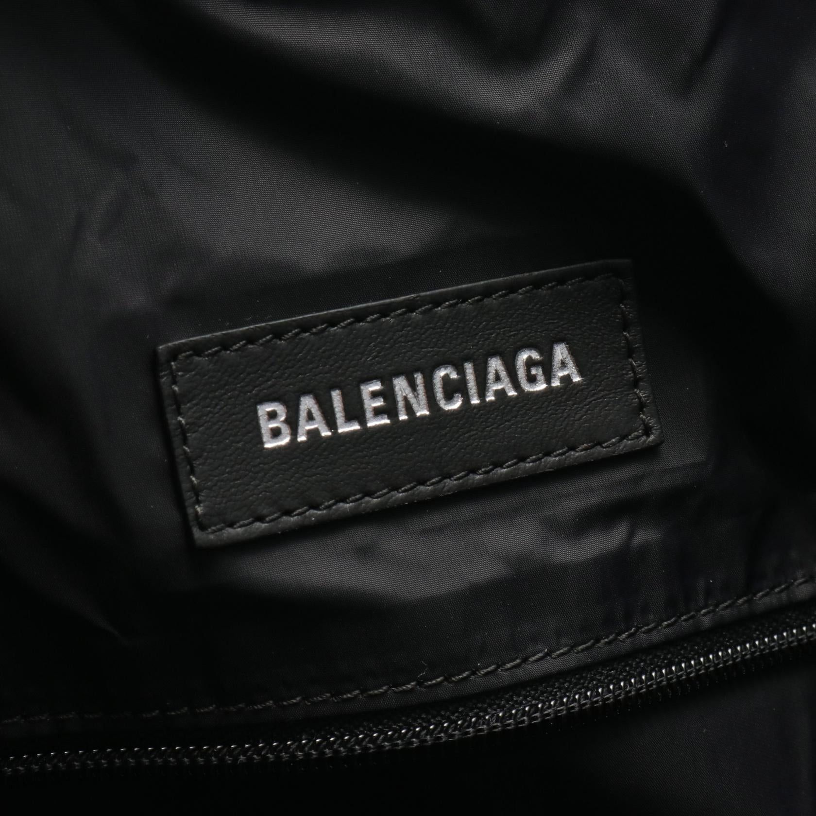Balenciaga Balenciaga 24/7 Large Handbag Tote Bag Nylon Black Size ONE SIZE - 4 Thumbnail