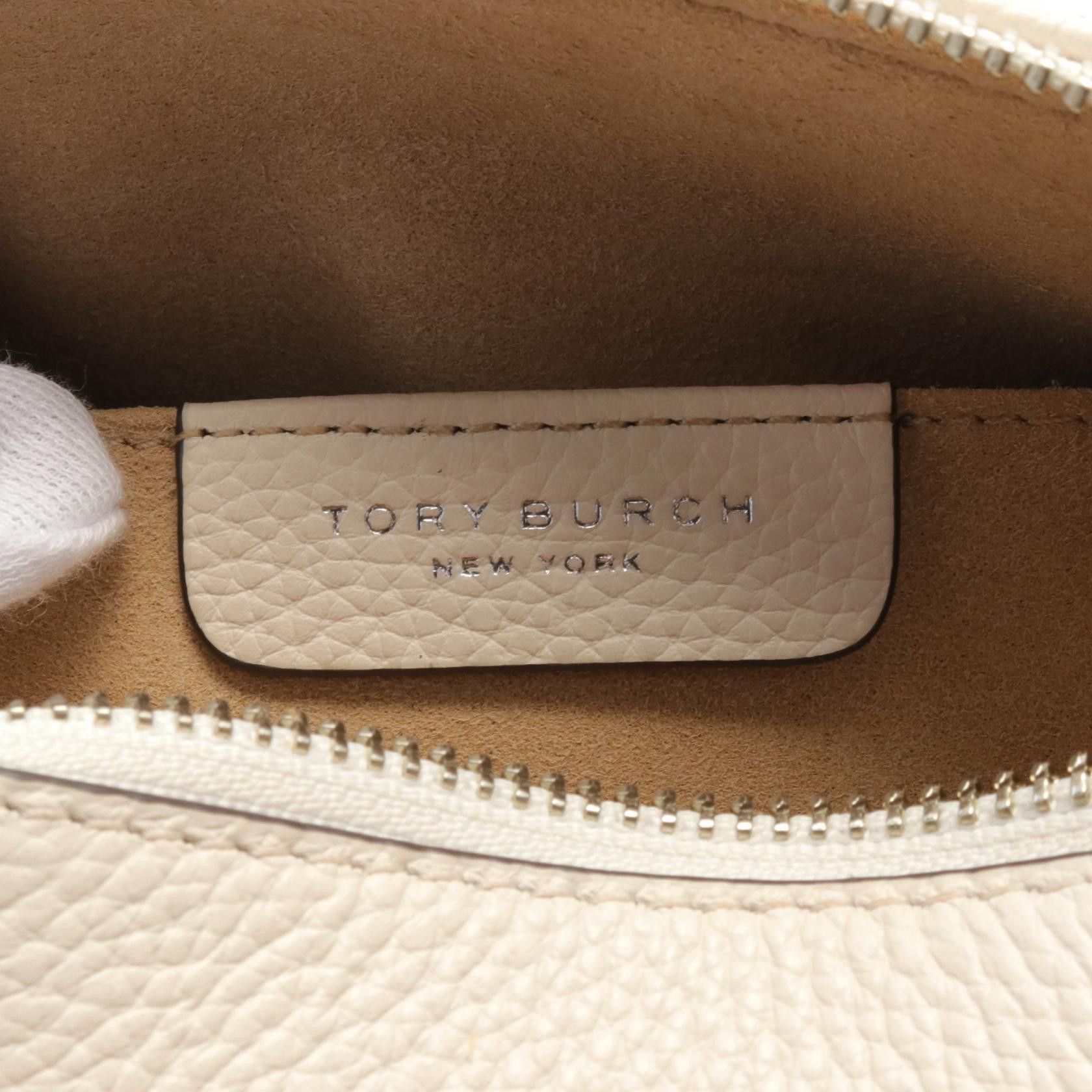Tory Burch Tory Burch Mirror Mini Crossbody Shoulder Bag Leather White Size ONE SIZE - 4 Thumbnail