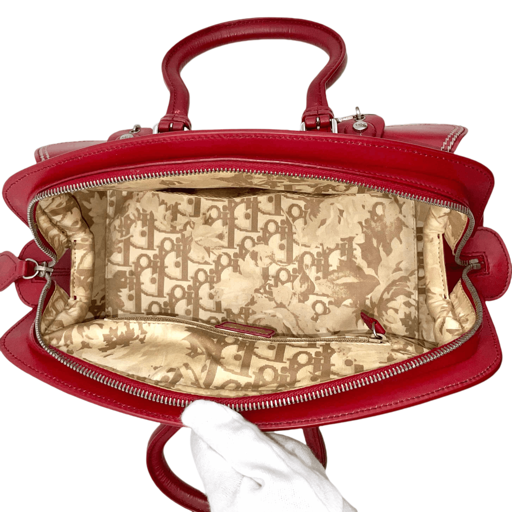 Dior Christian Dior Trotter Cd Detective Satchel Handbag/2005Fw Paris Size ONE SIZE - 10 Thumbnail