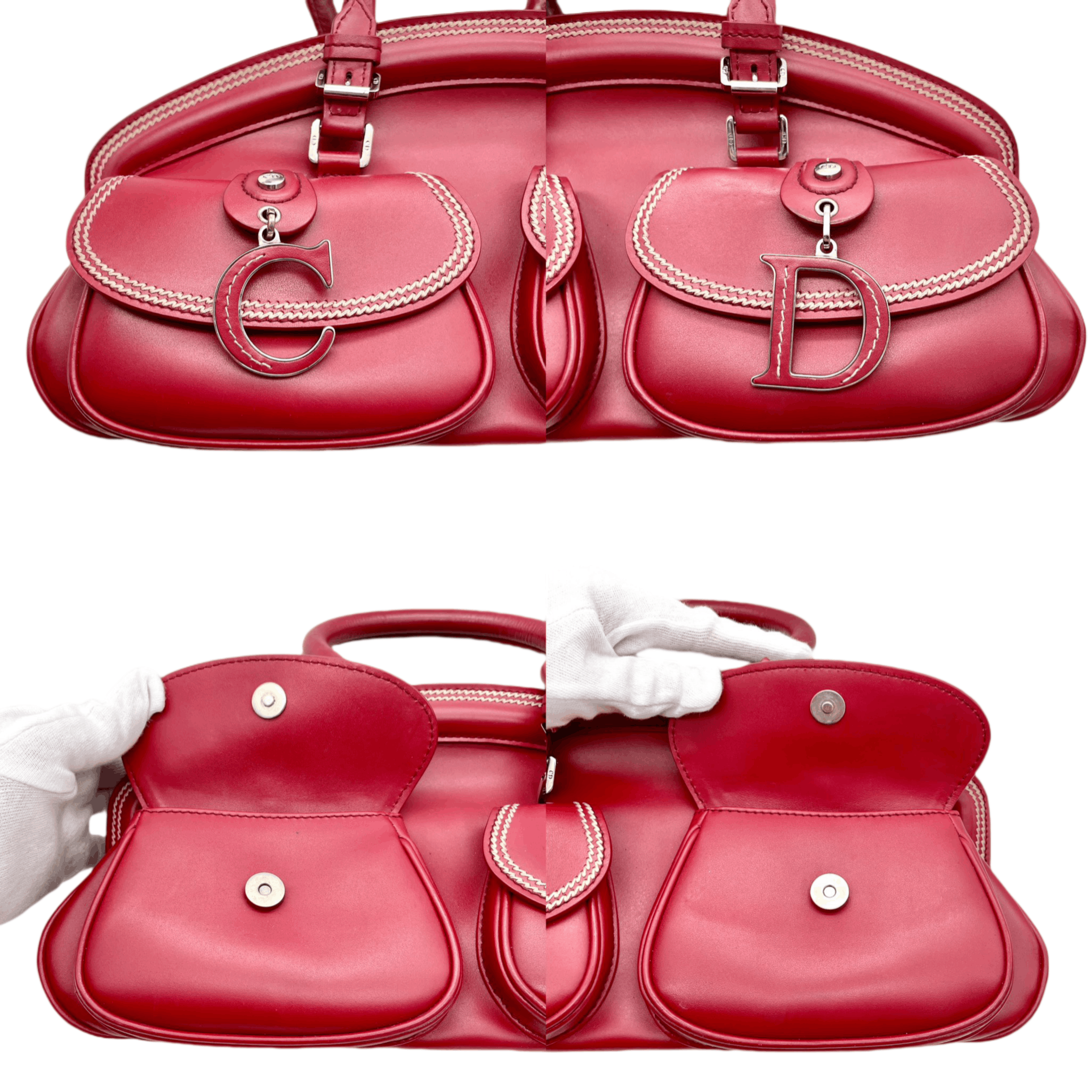 Dior Christian Dior Trotter Cd Detective Satchel Handbag/2005Fw Paris Size ONE SIZE - 8 Thumbnail
