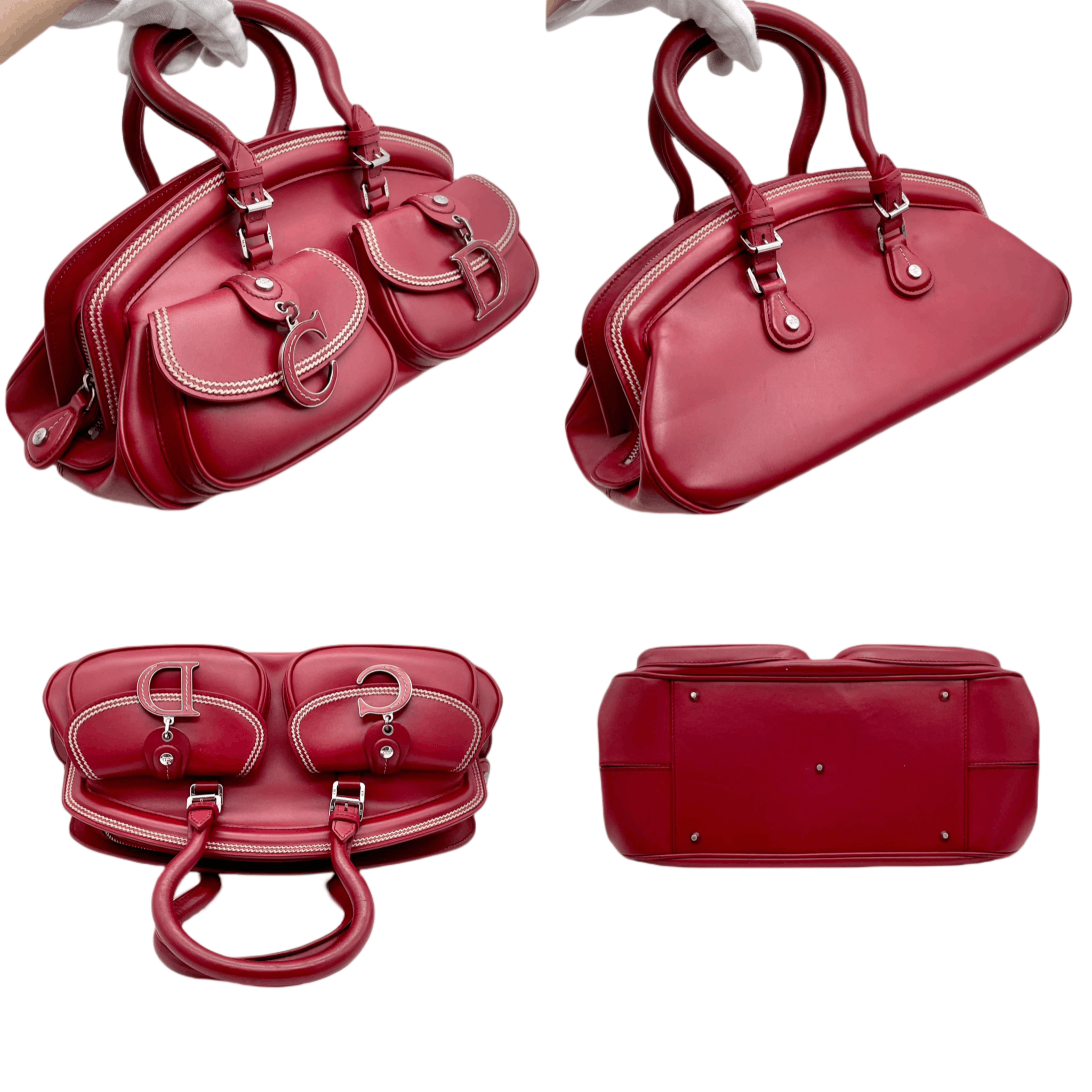 Dior Christian Dior Trotter Cd Detective Satchel Handbag/2005Fw Paris Size ONE SIZE - 6 Thumbnail