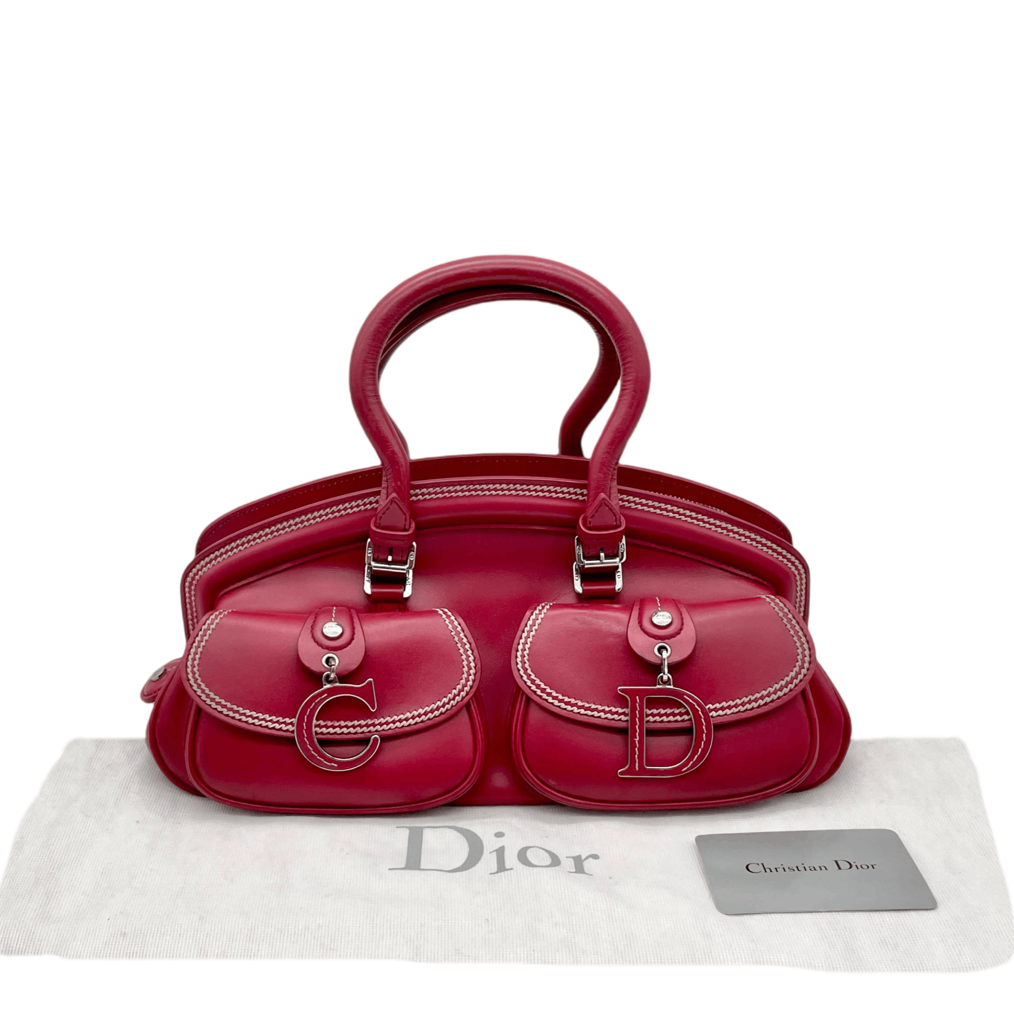 Dior Christian Dior Trotter Cd Detective Satchel Handbag/2005Fw Paris Size ONE SIZE - 4 Thumbnail