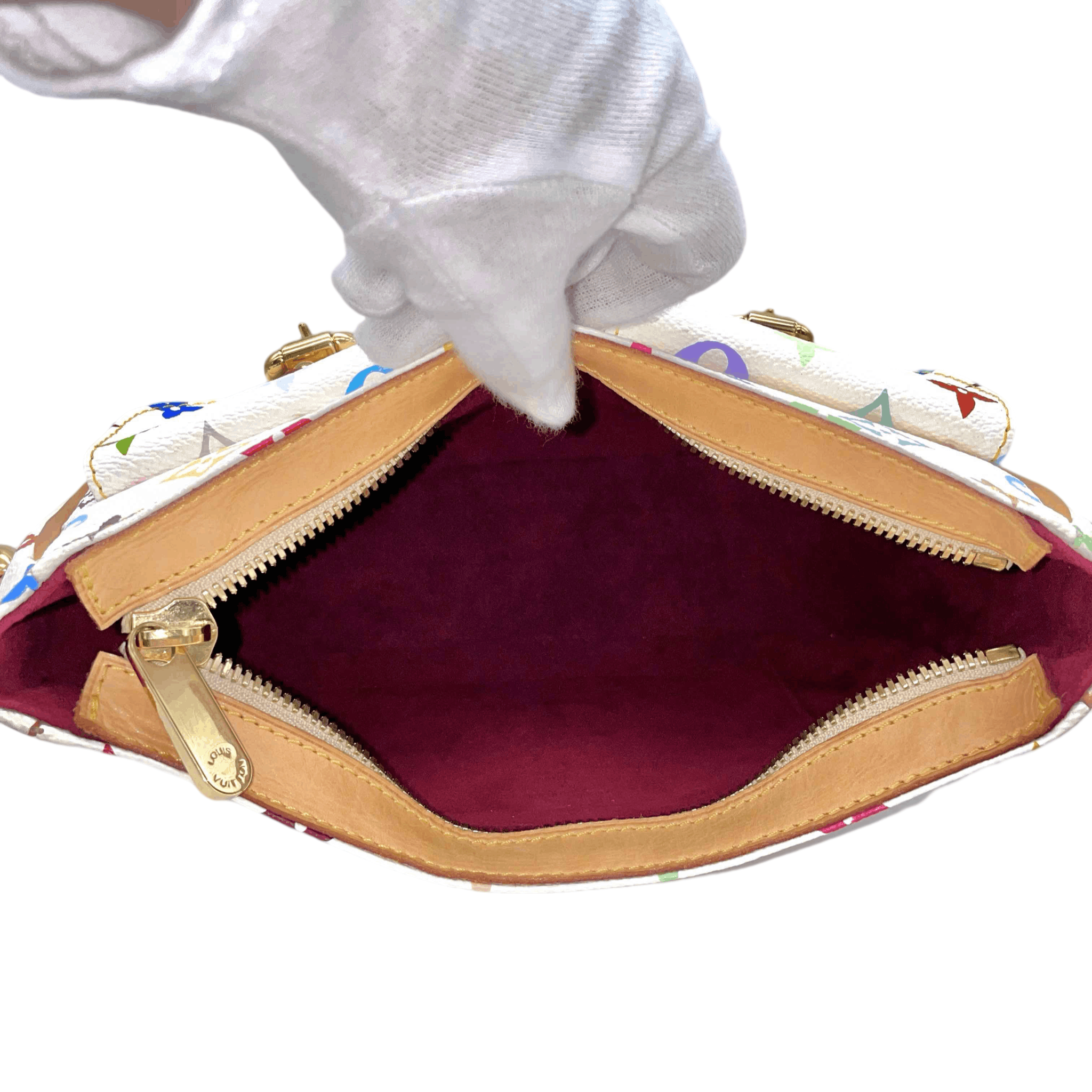 Louis Vuitton Louis Vuitton Monogram Multicolor White Lodge Pm M40053 Size ONE SIZE - 12 Thumbnail