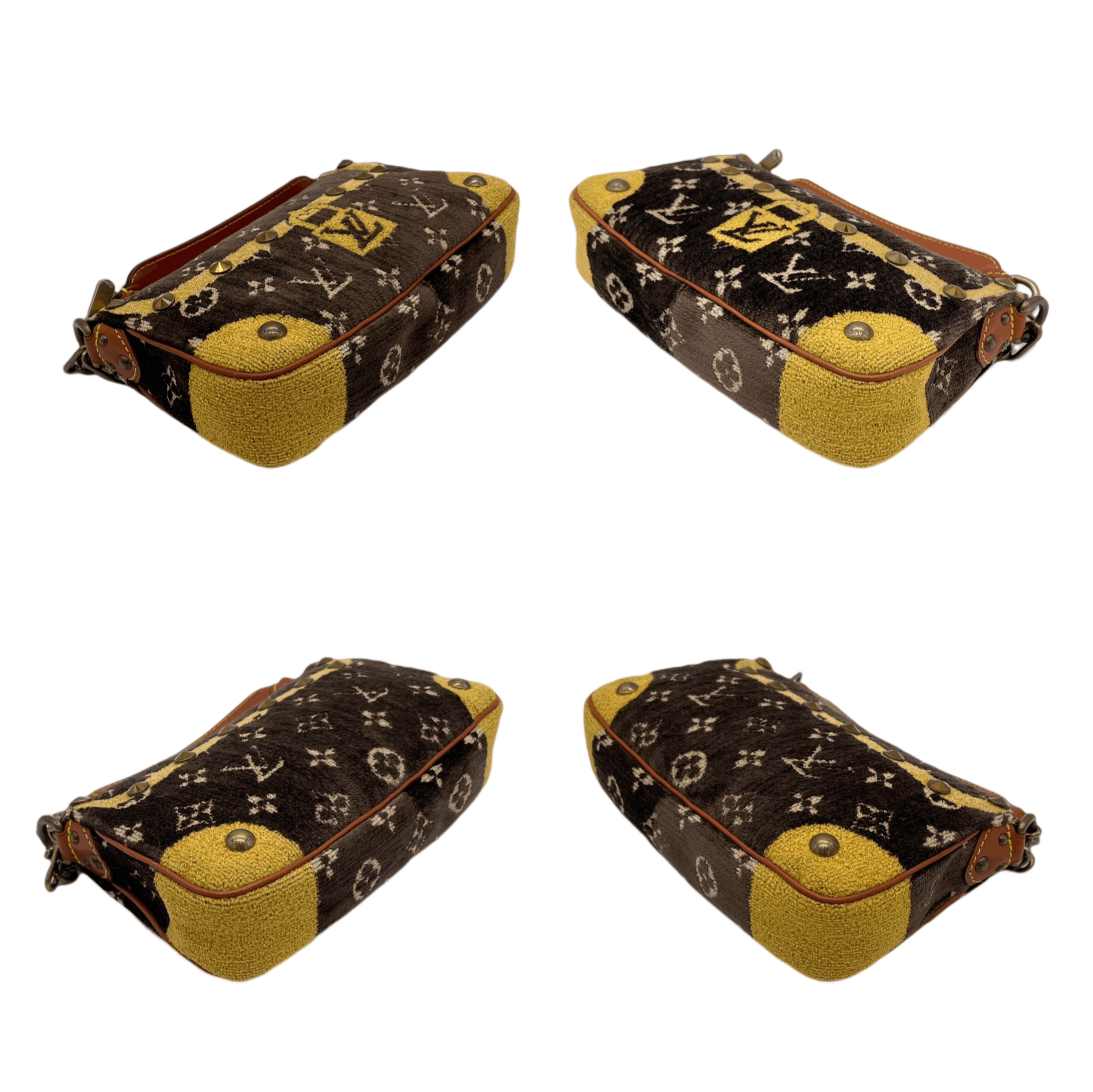 Louis Vuitton Louis Vuitton 2004 Autumn/Winter Collection Trompouille Pochette Accessory M92710 Size ONE SIZE - 7 Thumbnail