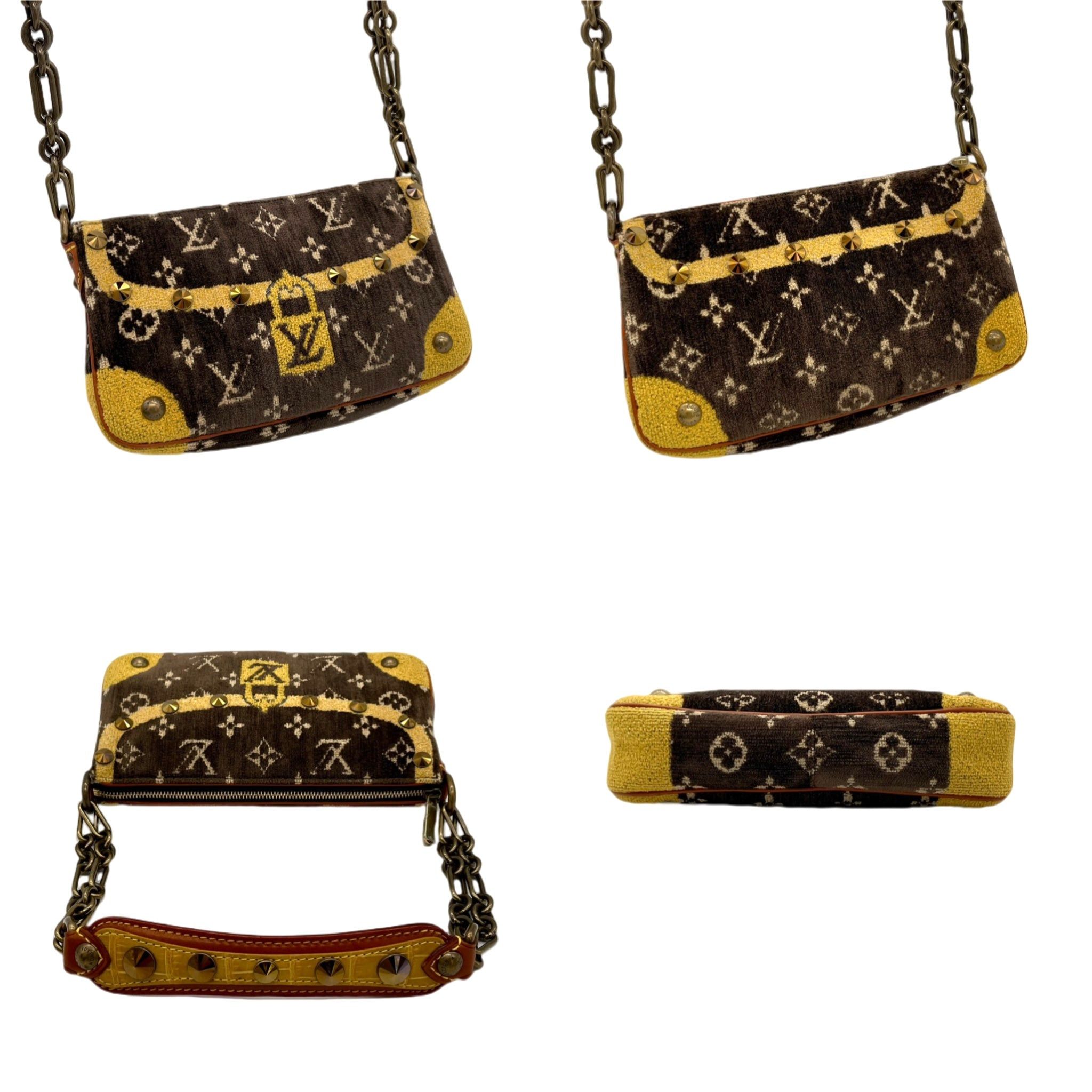 Louis Vuitton Louis Vuitton 2004 Autumn/Winter Collection Trompouille Pochette Accessory M92710 Size ONE SIZE - 6 Thumbnail
