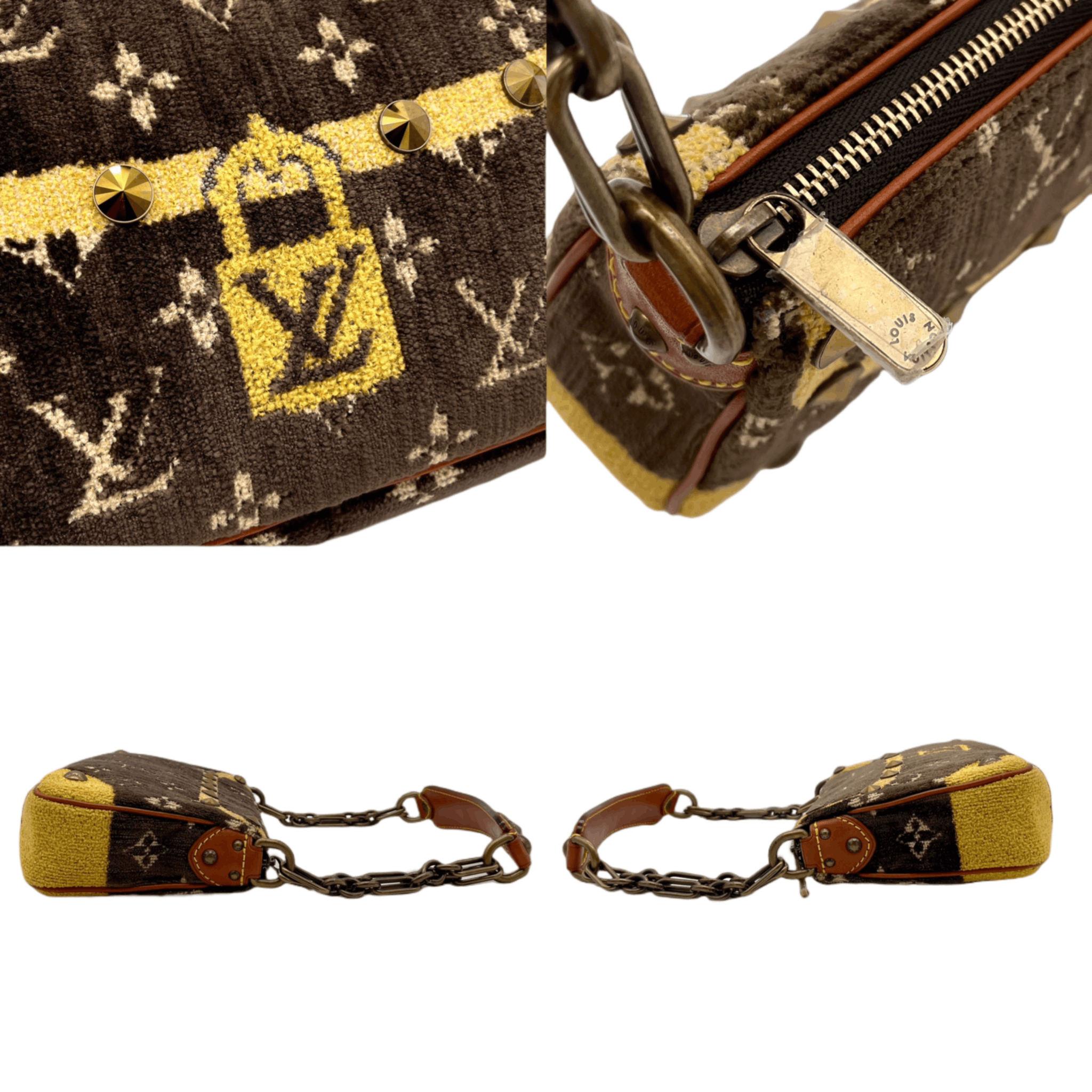 Louis Vuitton Louis Vuitton 2004 Autumn/Winter Collection Trompouille Pochette Accessory M92710 Size ONE SIZE - 8 Thumbnail