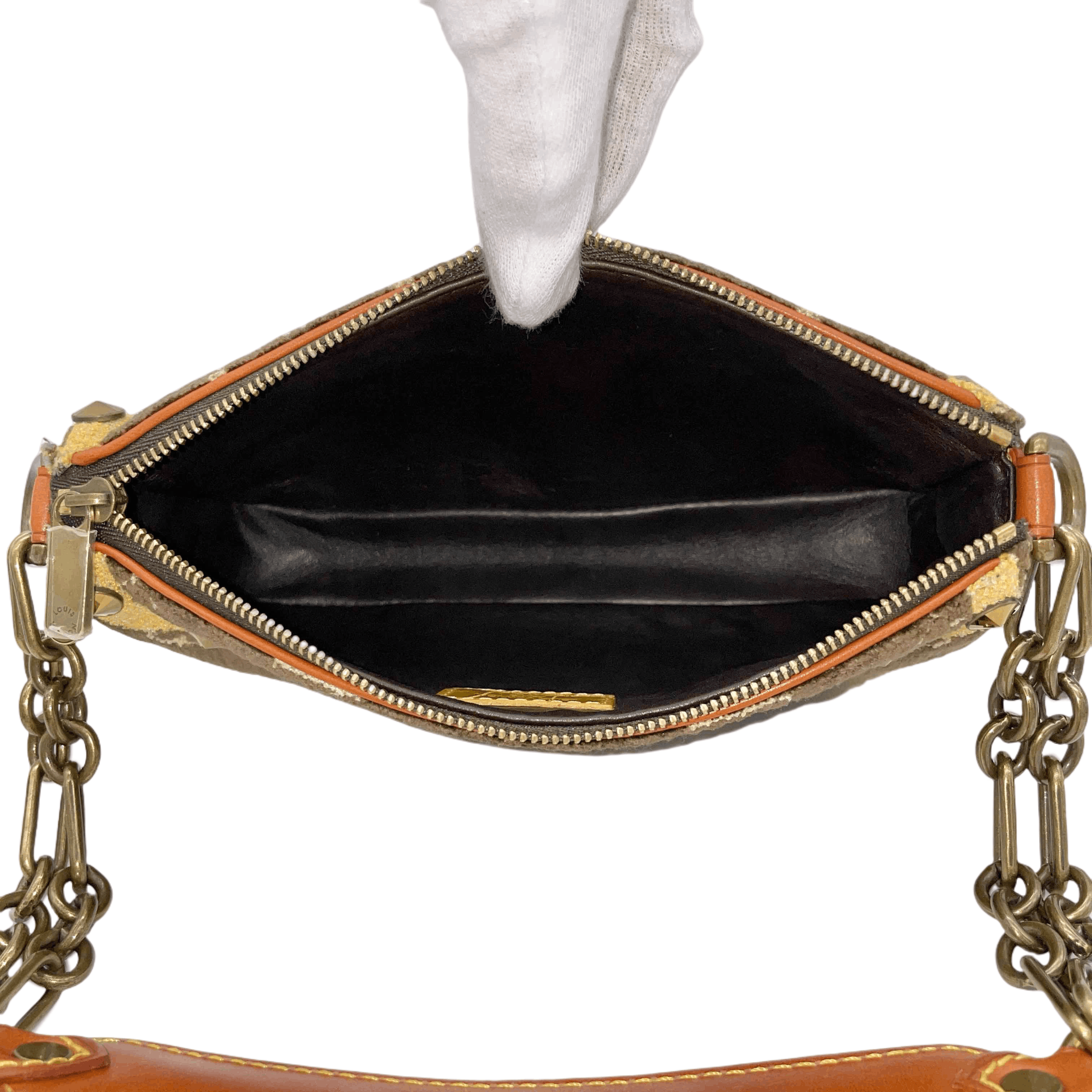 Louis Vuitton Louis Vuitton 2004 Autumn/Winter Collection Trompouille Pochette Accessory M92710 Size ONE SIZE - 11 Thumbnail