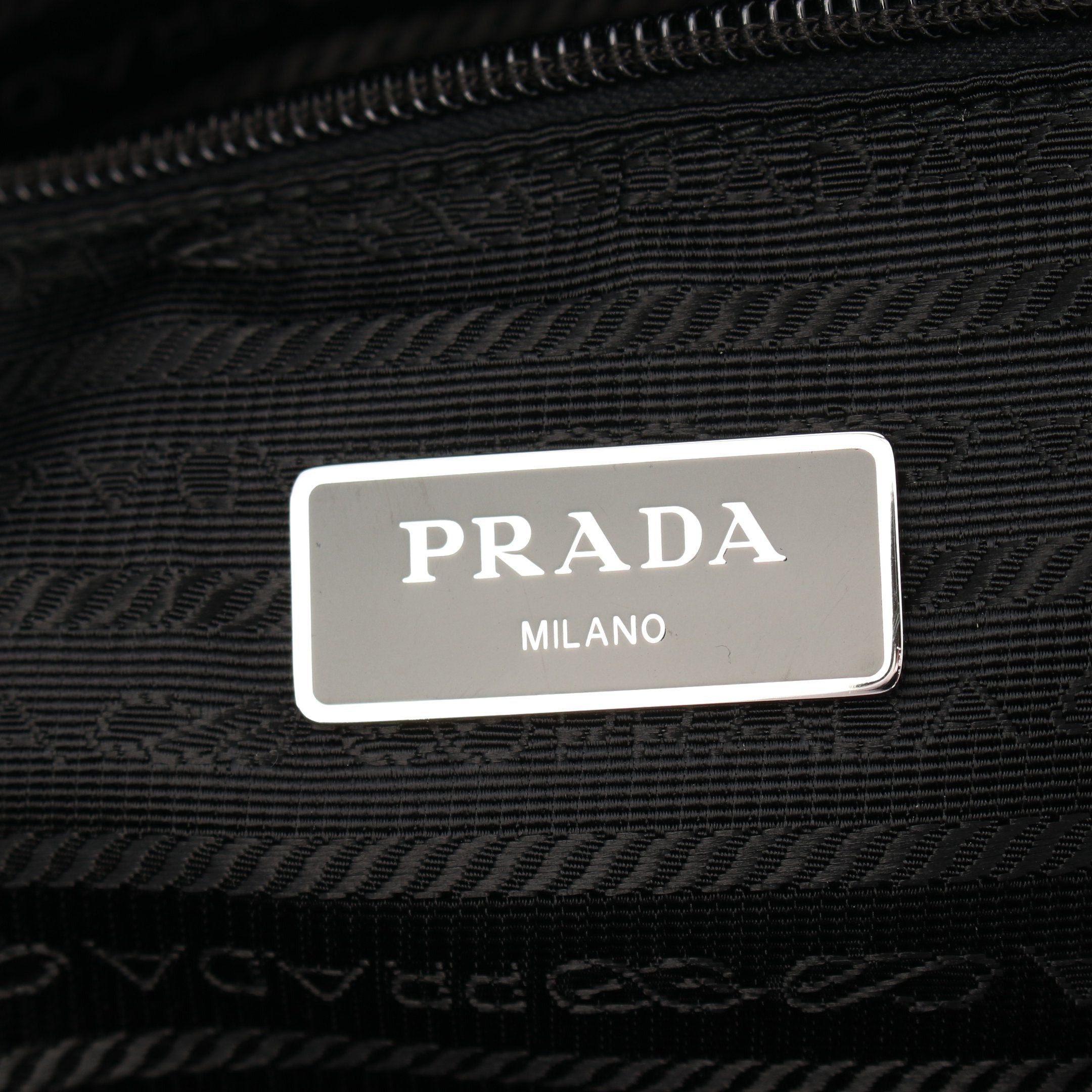 Prada Prada Re-Nylon Shoulder Bag Tote Nylon Leather Black Size ONE SIZE - 4 Thumbnail