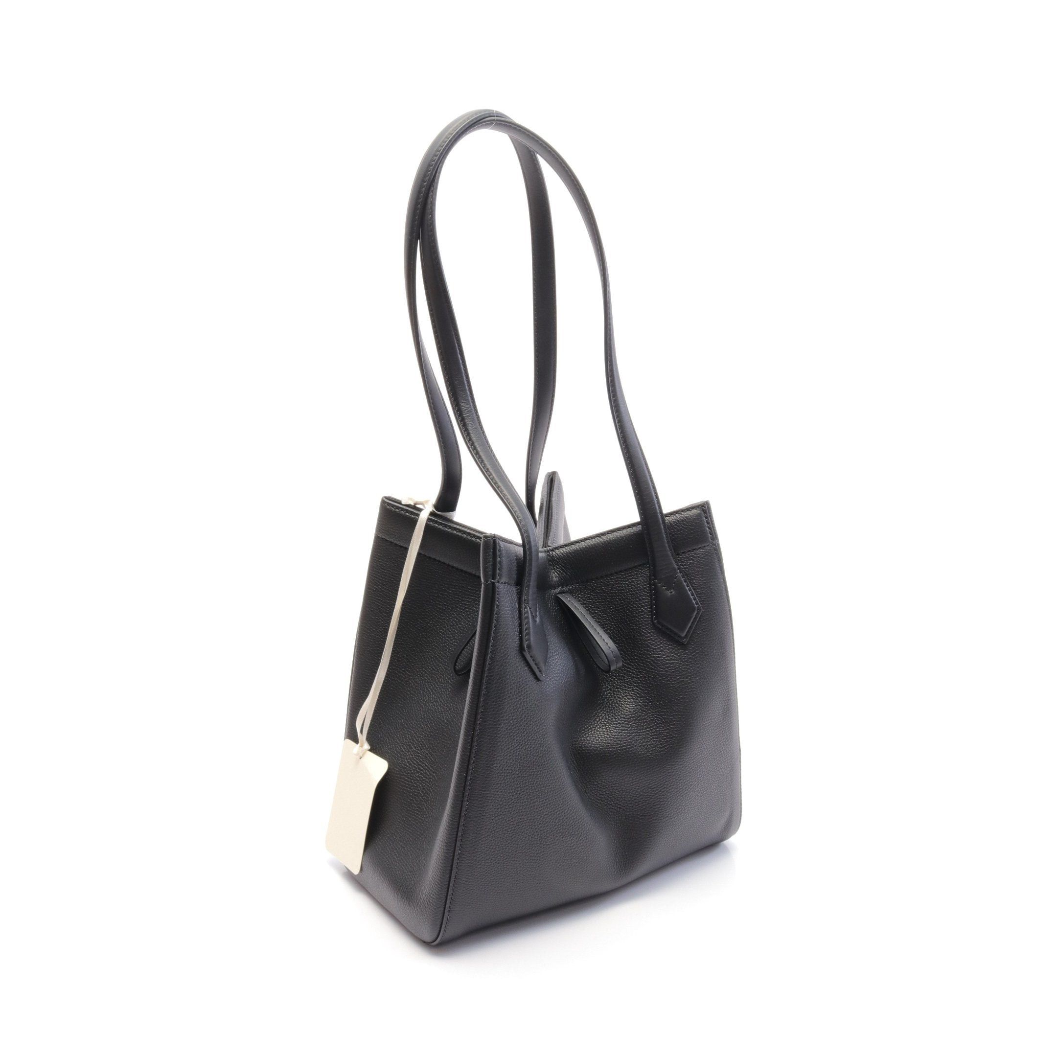 Fendi Fendi Origami Medium Shoulder Bag Tote Leather Black Size ONE SIZE - 2 Thumbnail