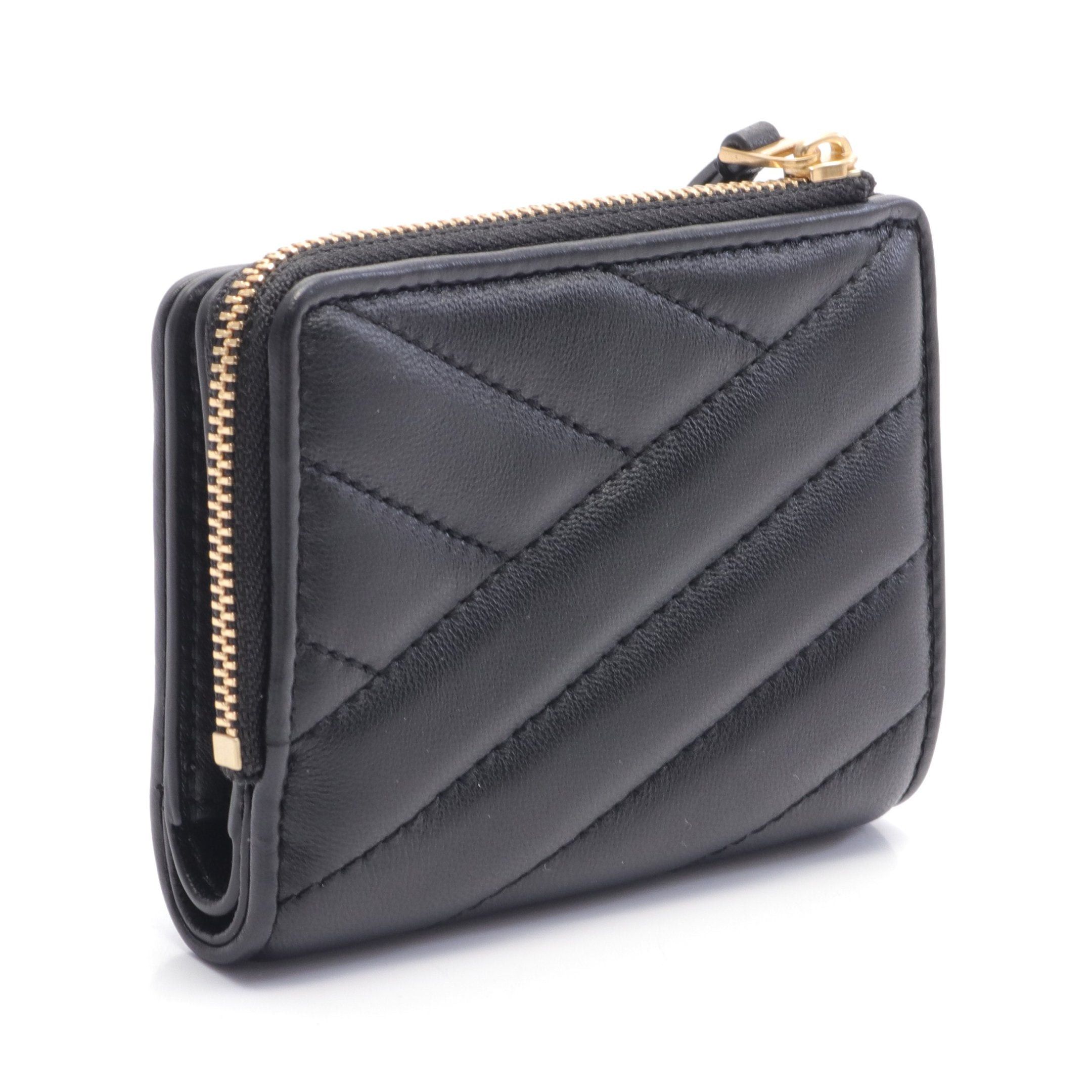 Tory Burch Tory Burch Kira Bi-Fold Wallet Leather Black Size ONE SIZE - 2 Thumbnail