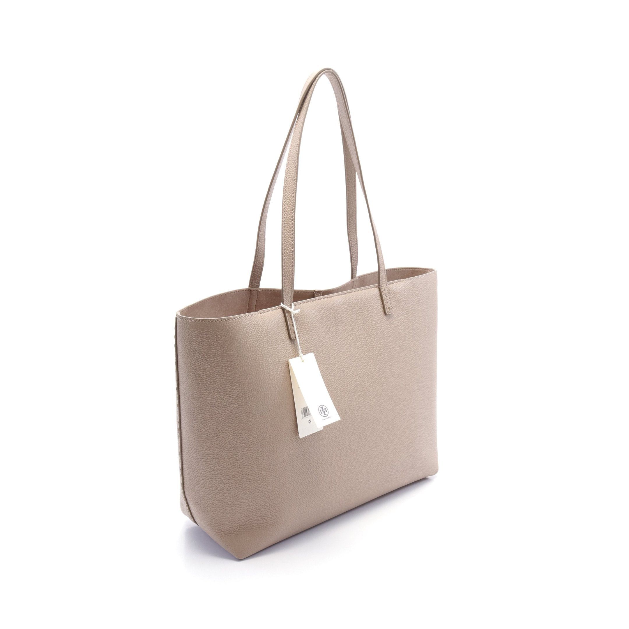 Tory Burch Tory Burch Mcgraw Mcglow Shoulder Bag Tote Leather Beige Size ONE SIZE - 2 Thumbnail