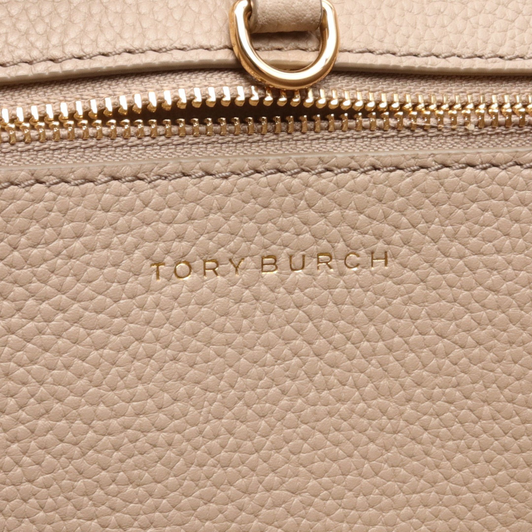 Tory Burch Tory Burch Mcgraw Mcglow Shoulder Bag Tote Leather Beige Size ONE SIZE - 4 Thumbnail
