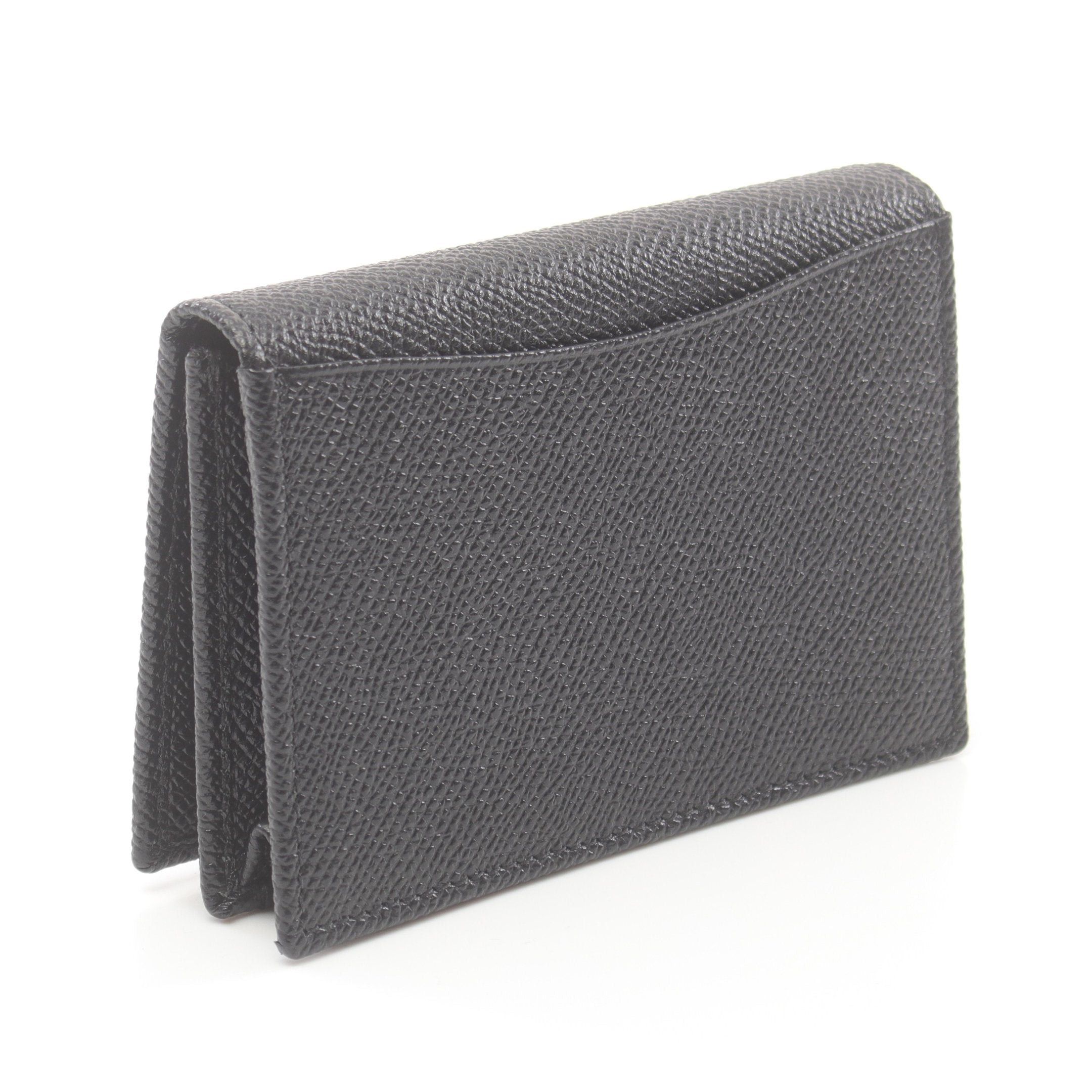 Bvlgari Bvlgari Bulgari Man Card Case Name Holder Leather Black Size ONE SIZE - 2 Thumbnail