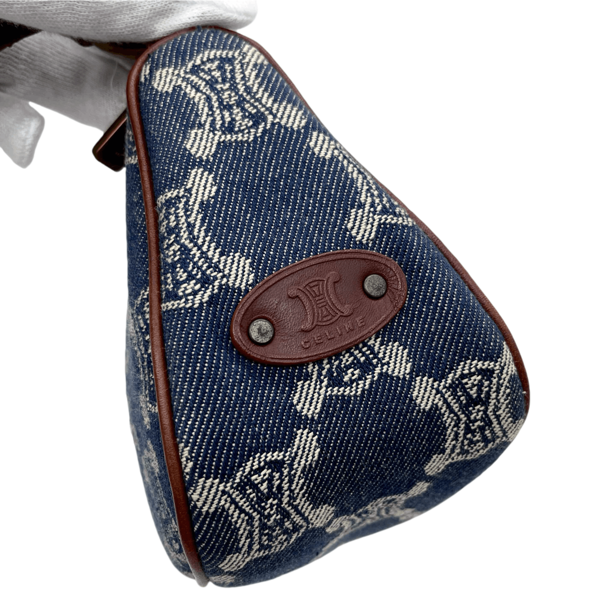 Celine Celine Macadam Denim Accessory Pouch Size ONE SIZE - 6 Thumbnail