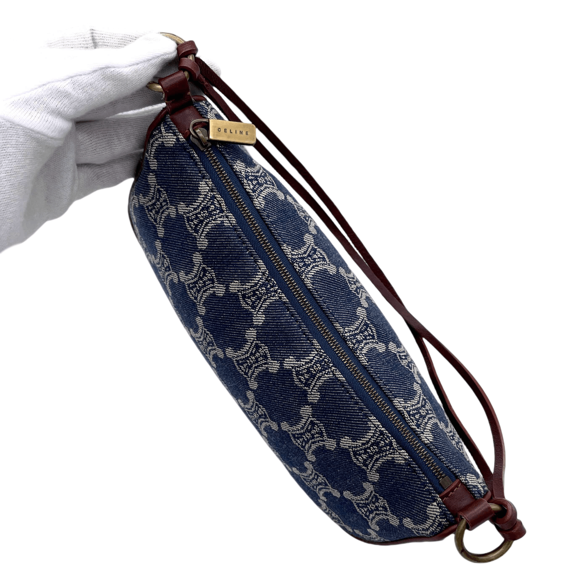 Celine Celine Macadam Denim Accessory Pouch Size ONE SIZE - 5 Thumbnail