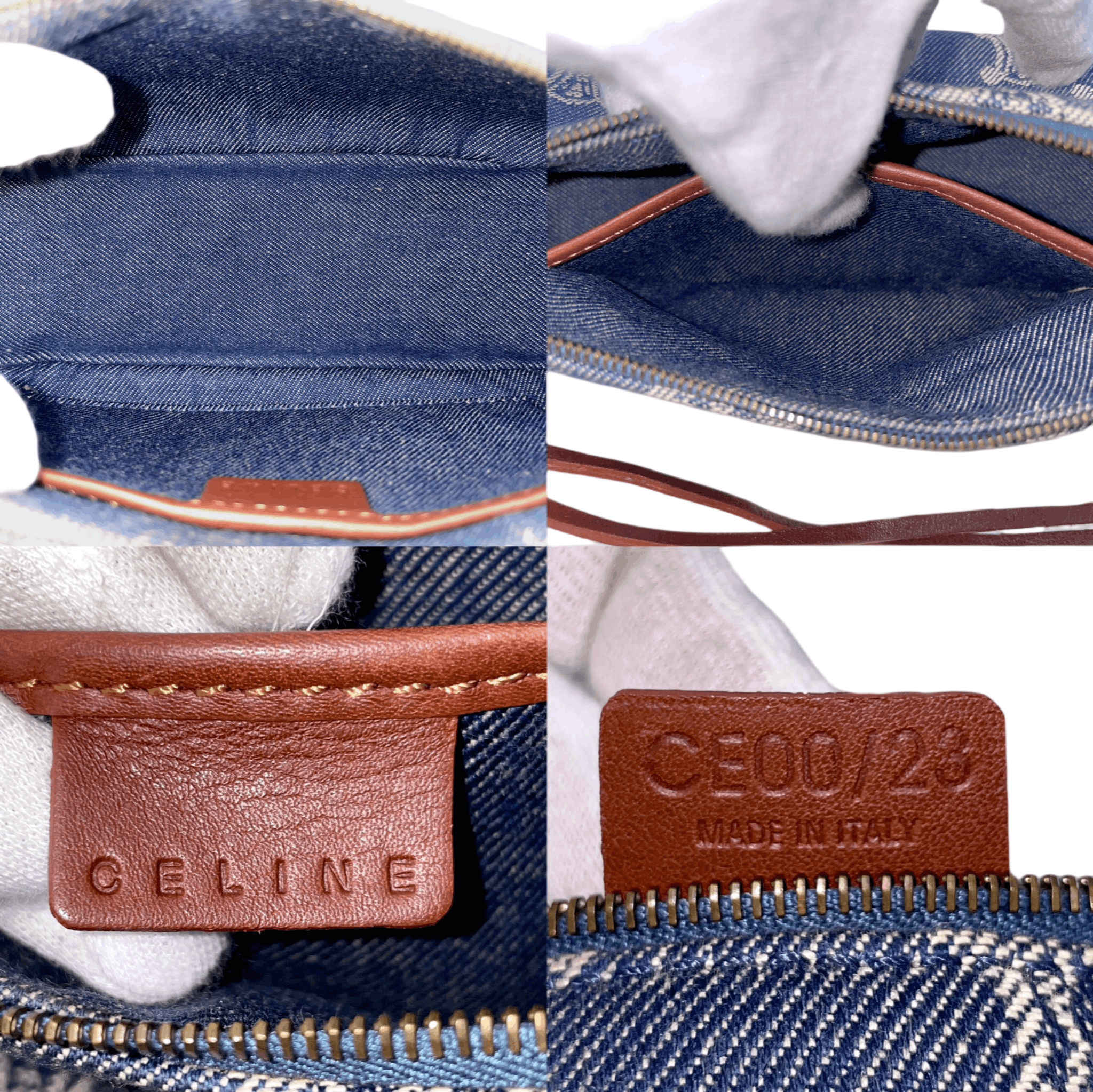 Celine Celine Macadam Denim Accessory Pouch Size ONE SIZE - 13 Thumbnail