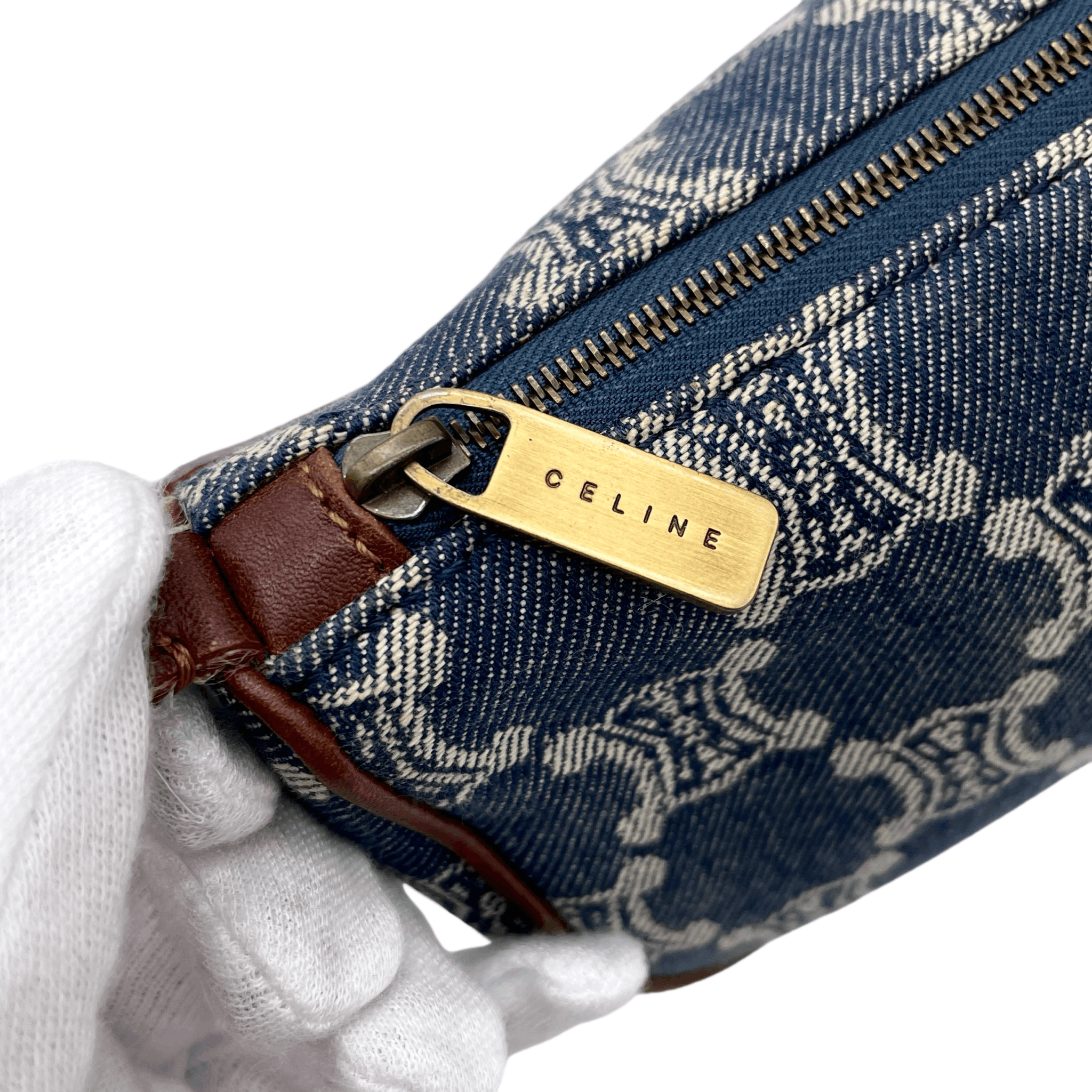 Celine Celine Macadam Denim Accessory Pouch Size ONE SIZE - 7 Thumbnail